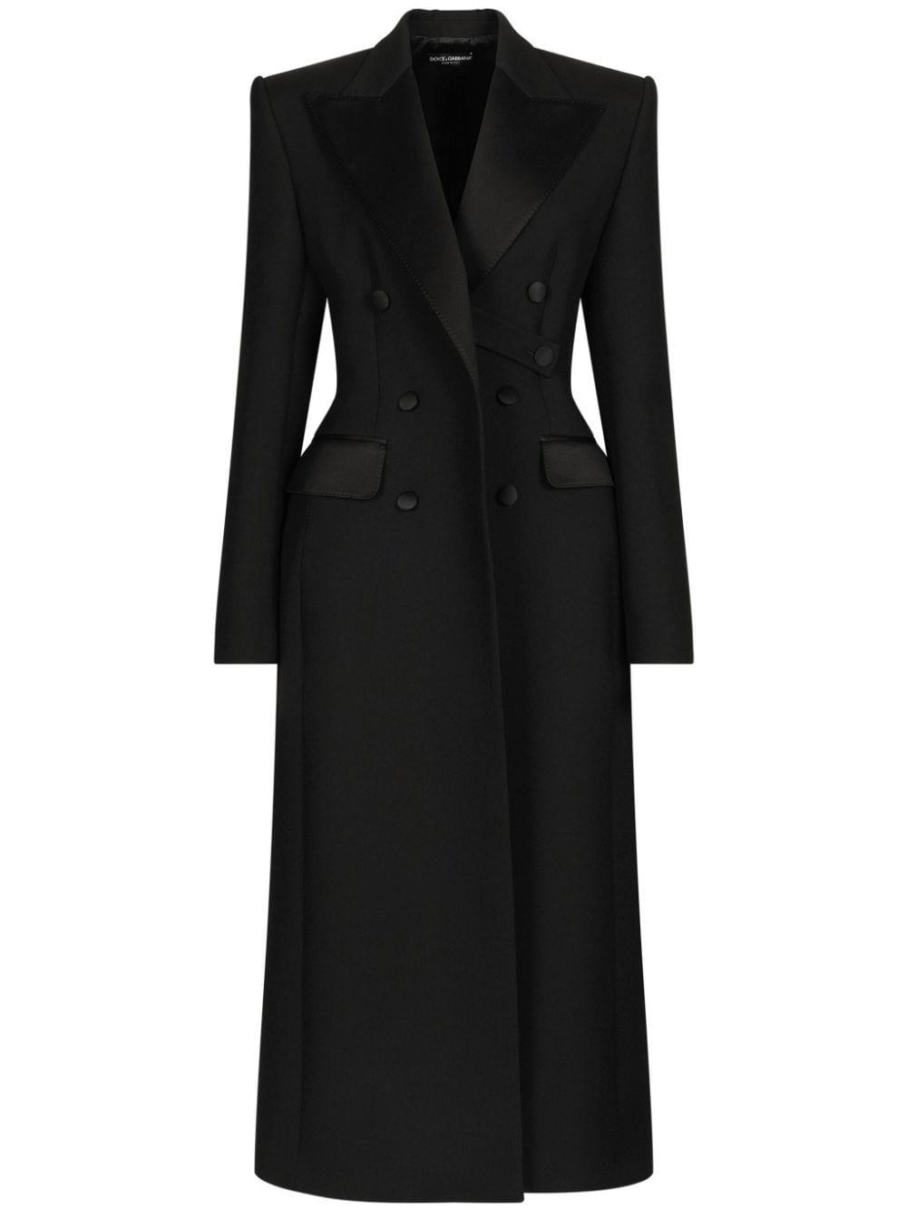 Dolce & Gabbana F0W2FT Woman Black Coats - Zuklat