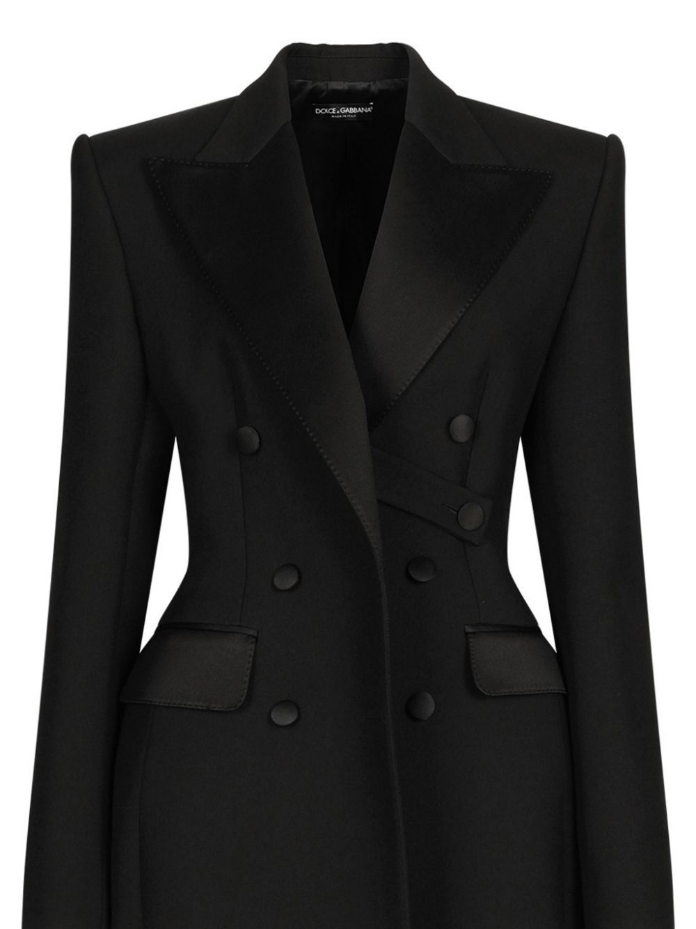 Dolce & Gabbana F0W2FT Woman Black Coats - Zuklat