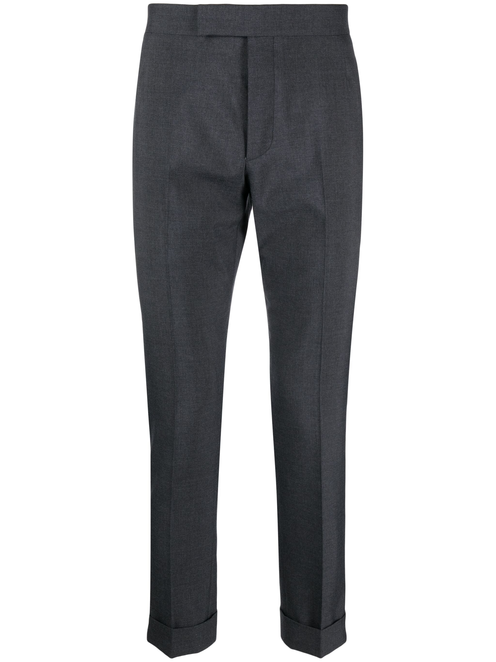 Thom Browne MTC224A Man DARKGREY Trousers - Zuklat