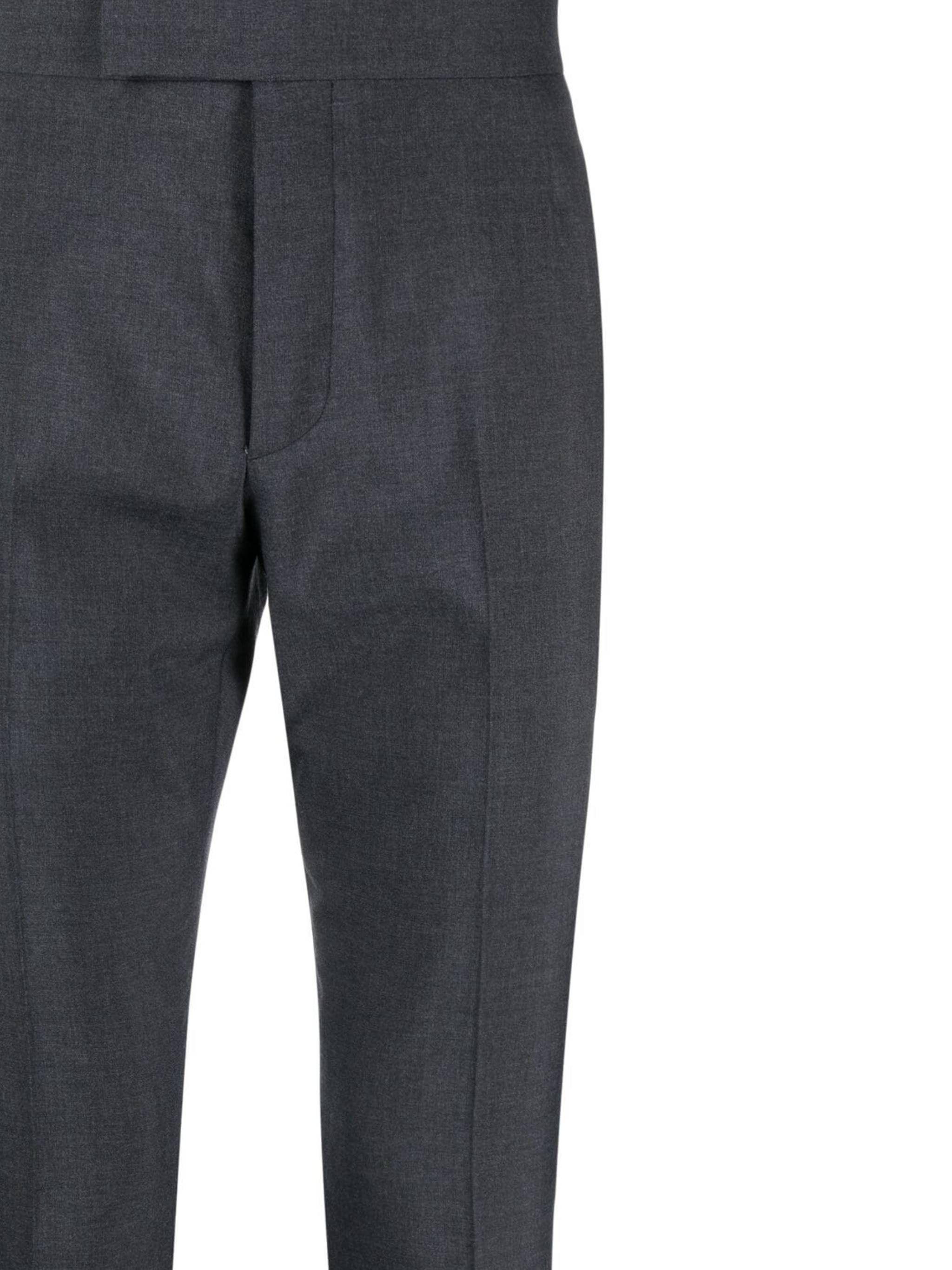 Thom Browne MTC224A Man DARKGREY Trousers - Zuklat