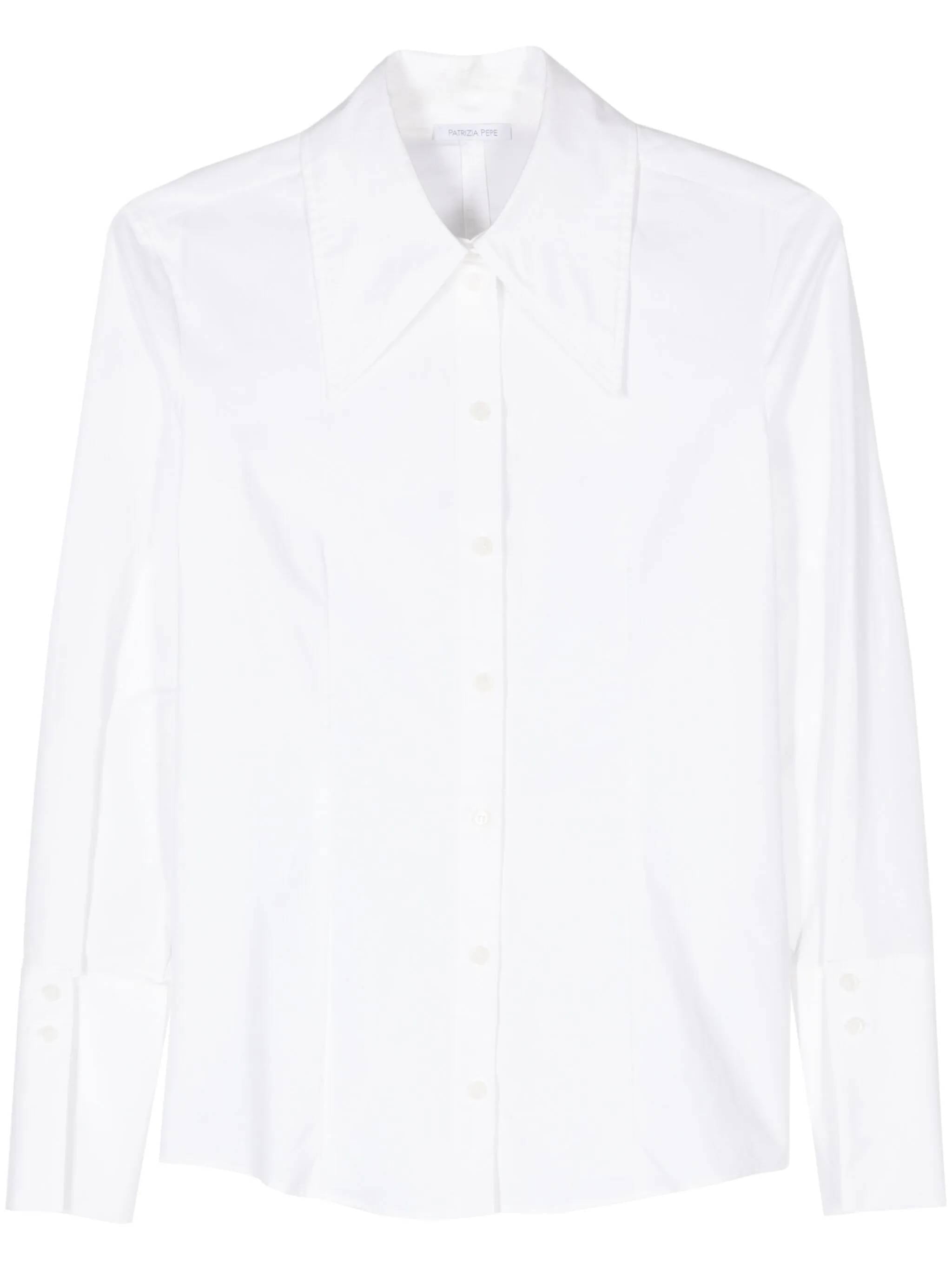 Patrizia Pepe 2C1585 Woman White Shirts - Zuklat