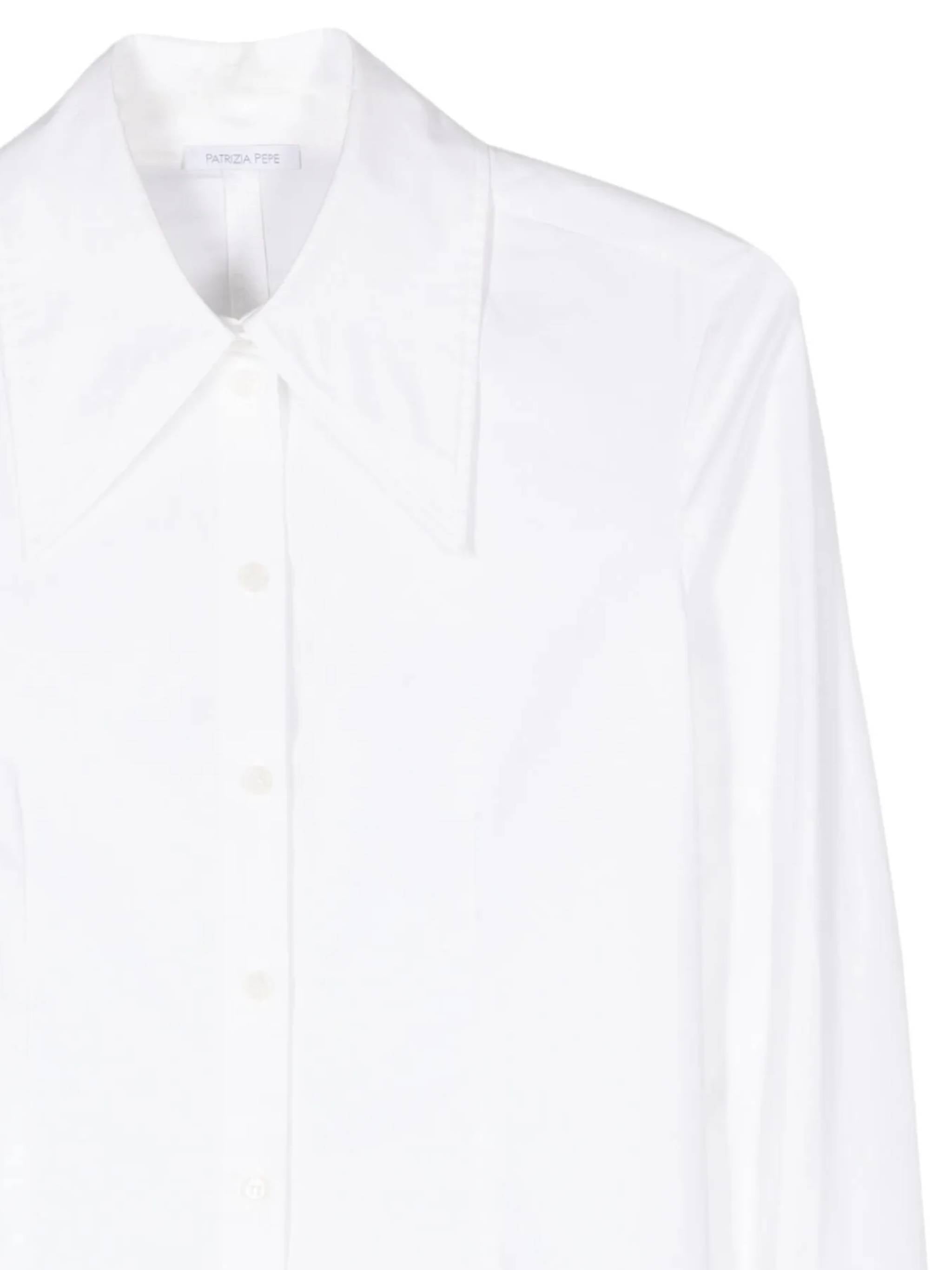 Patrizia Pepe 2C1585 Woman White Shirts - Zuklat