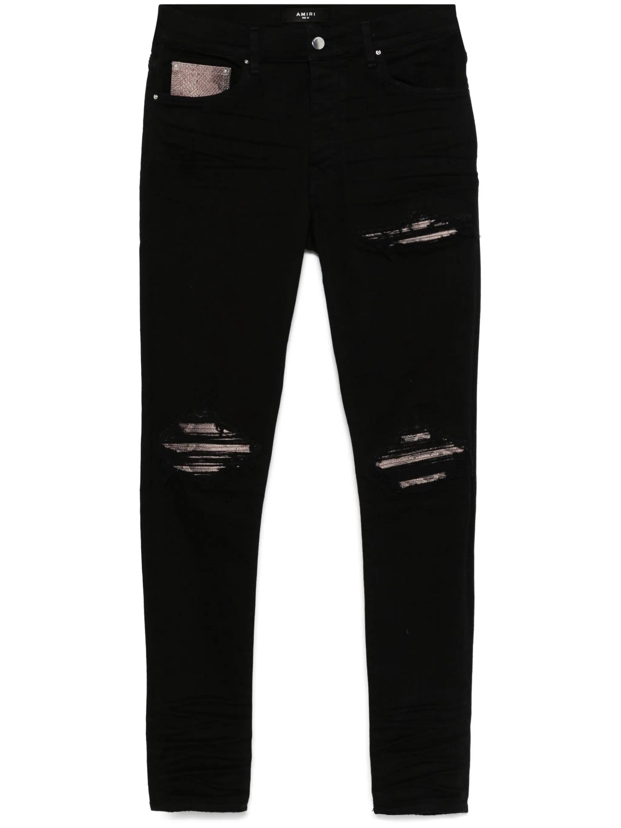 Amiri AMDNSY1076 Man Black Jeans - Zuklat