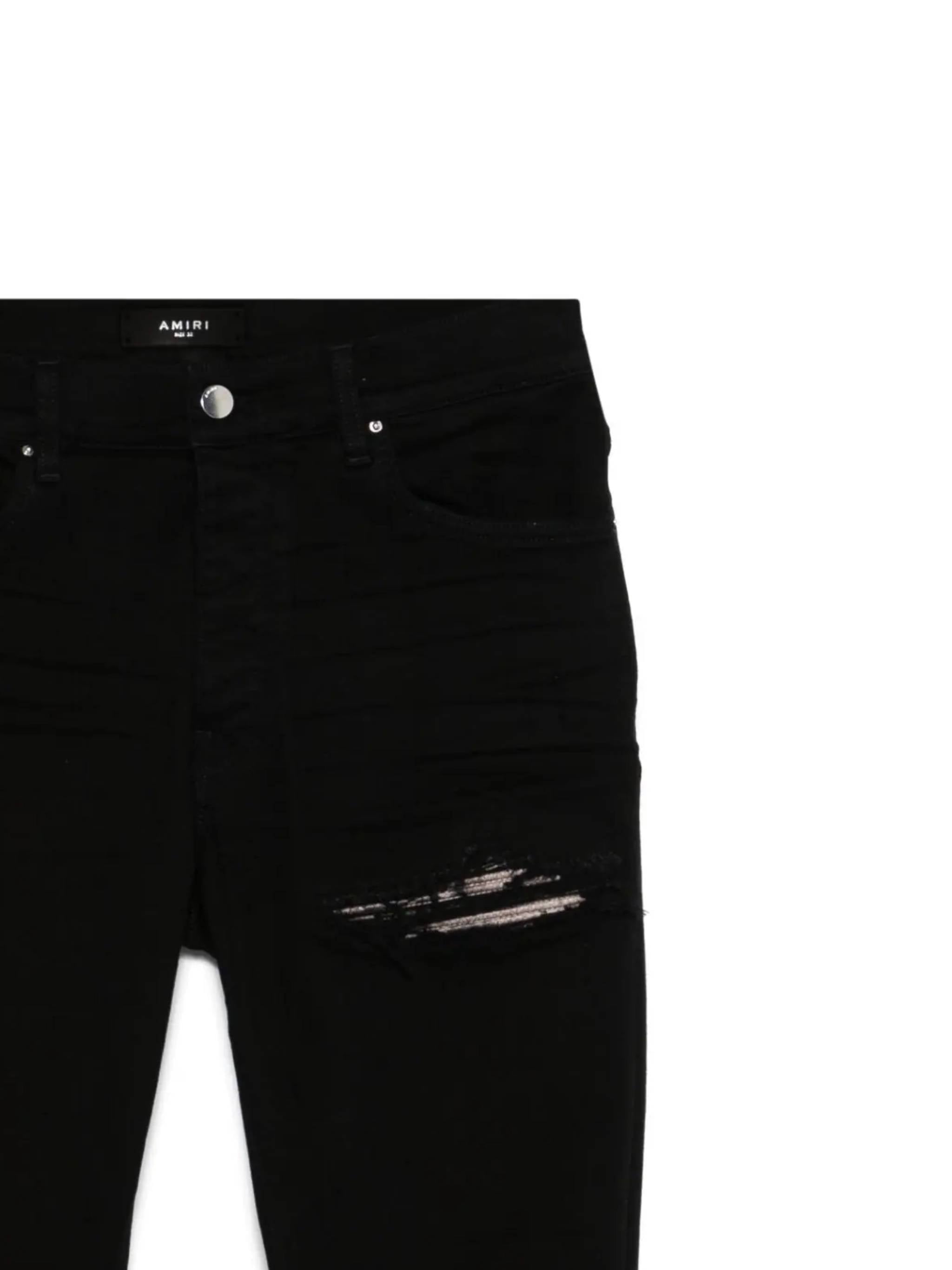 Amiri AMDNSY1076 Man Black Jeans - Zuklat