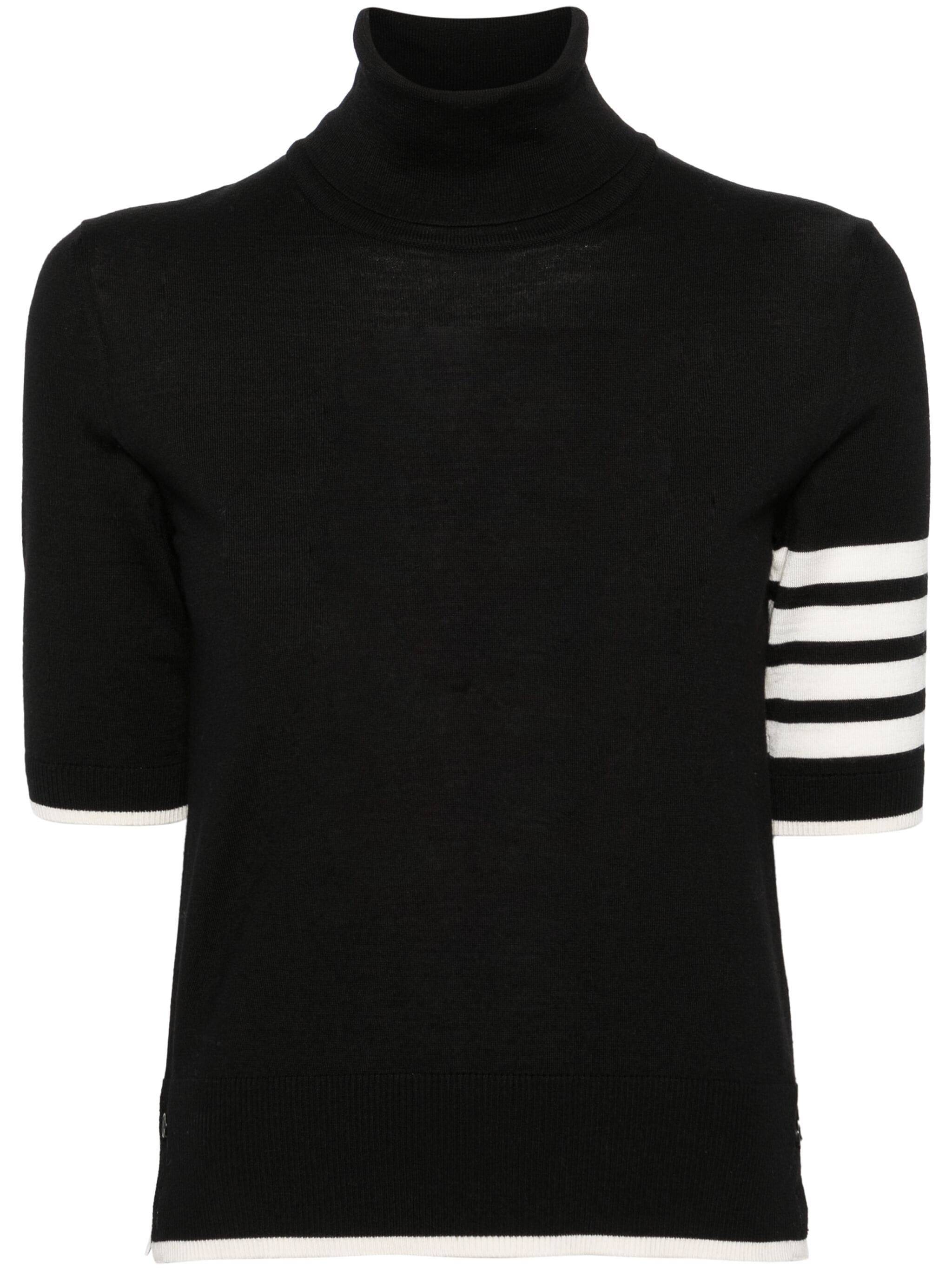 Thom Browne FKA434D Woman Black Sweaters - Zuklat