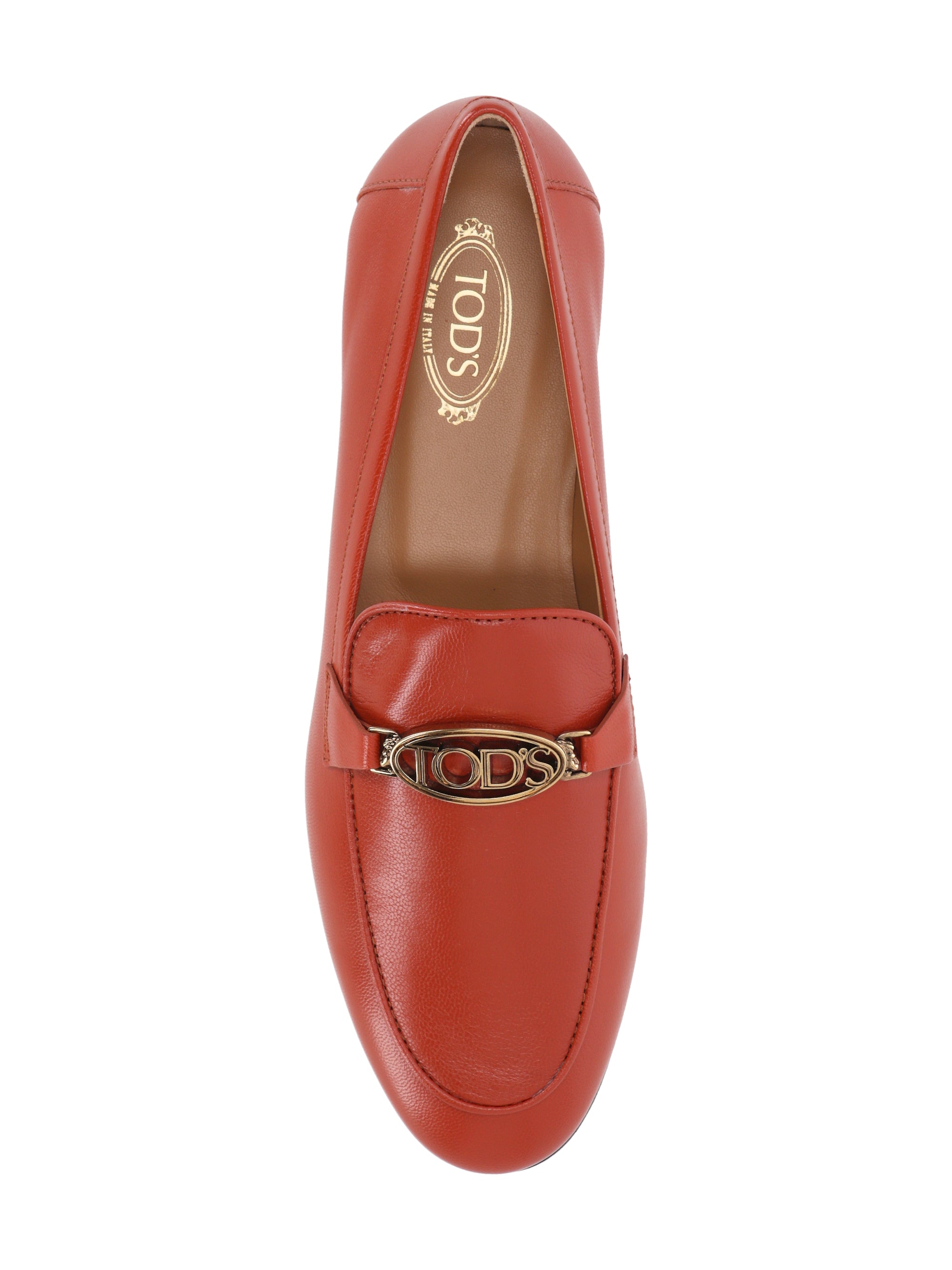 Tod's XXW79A0IL10 Woman Red Flat shoes - Zuklat