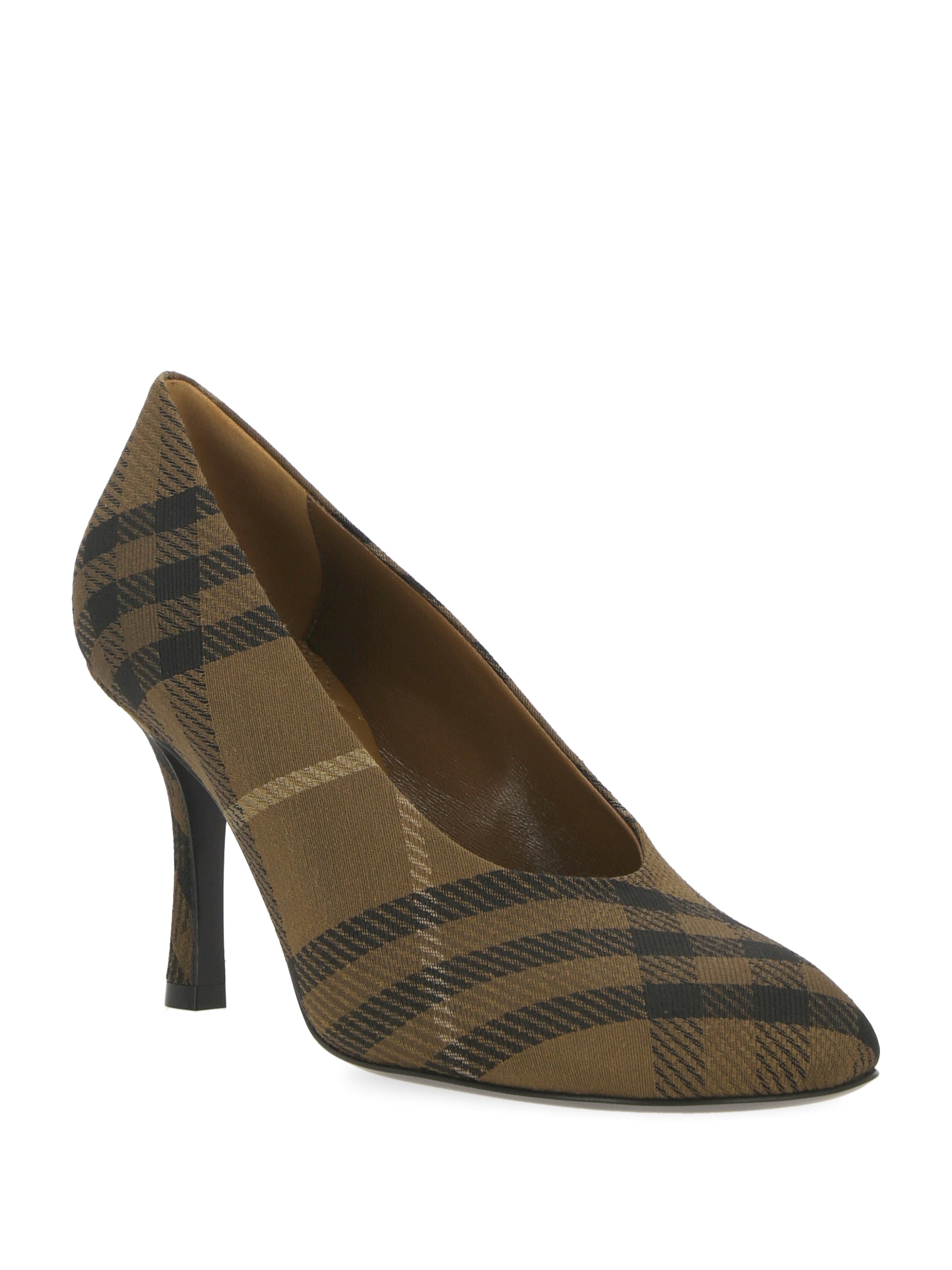 Burberry 8097112 Woman FURROW IP CHECK With Heel - Zuklat