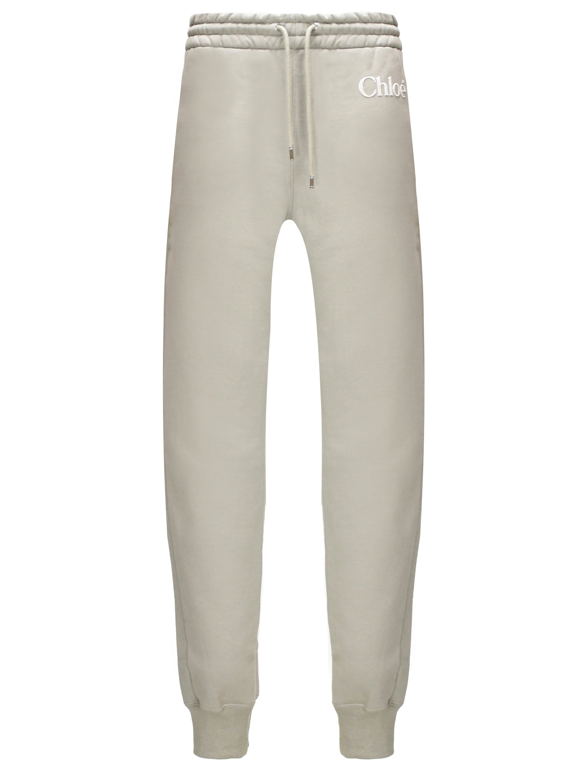 Chloè 24WJT02191 Woman Powder grey Trousers - Zuklat