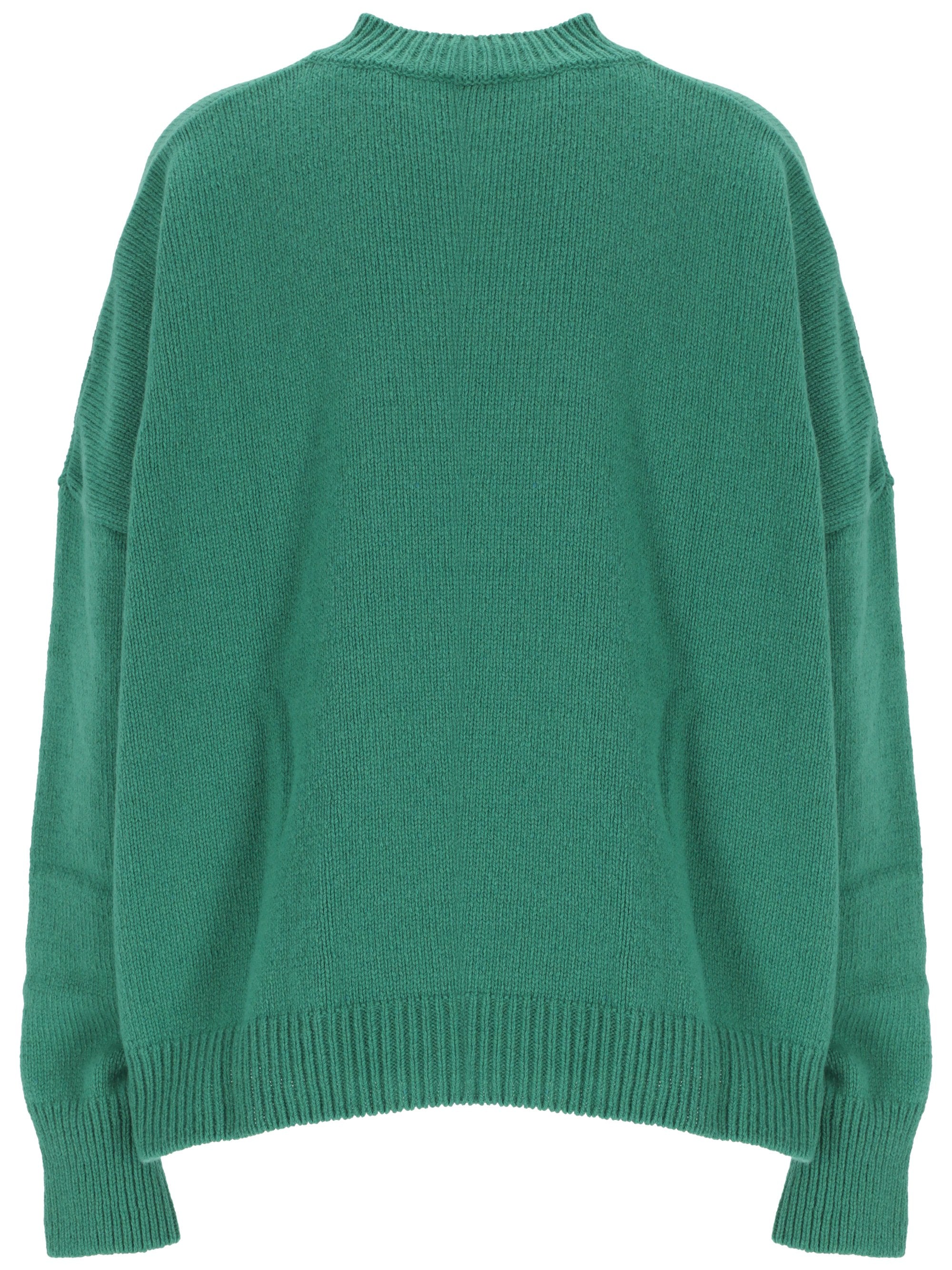 Giada Benincasa 22108 Woman Green Sweaters - Zuklat