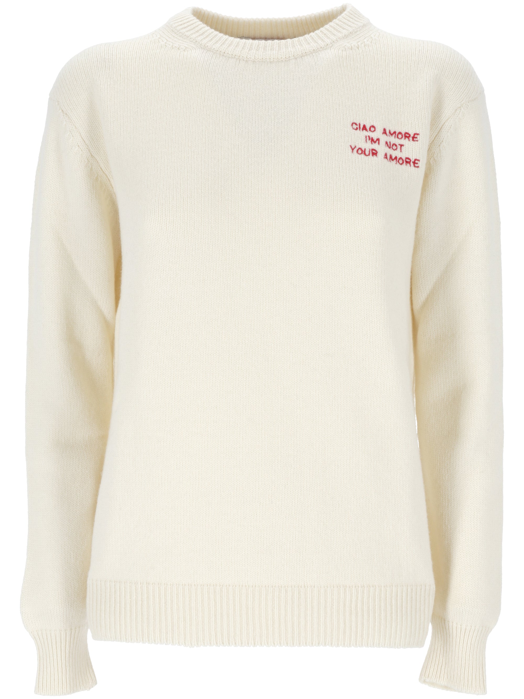 Giada Benincasa 22111 Woman White Sweaters - Zuklat