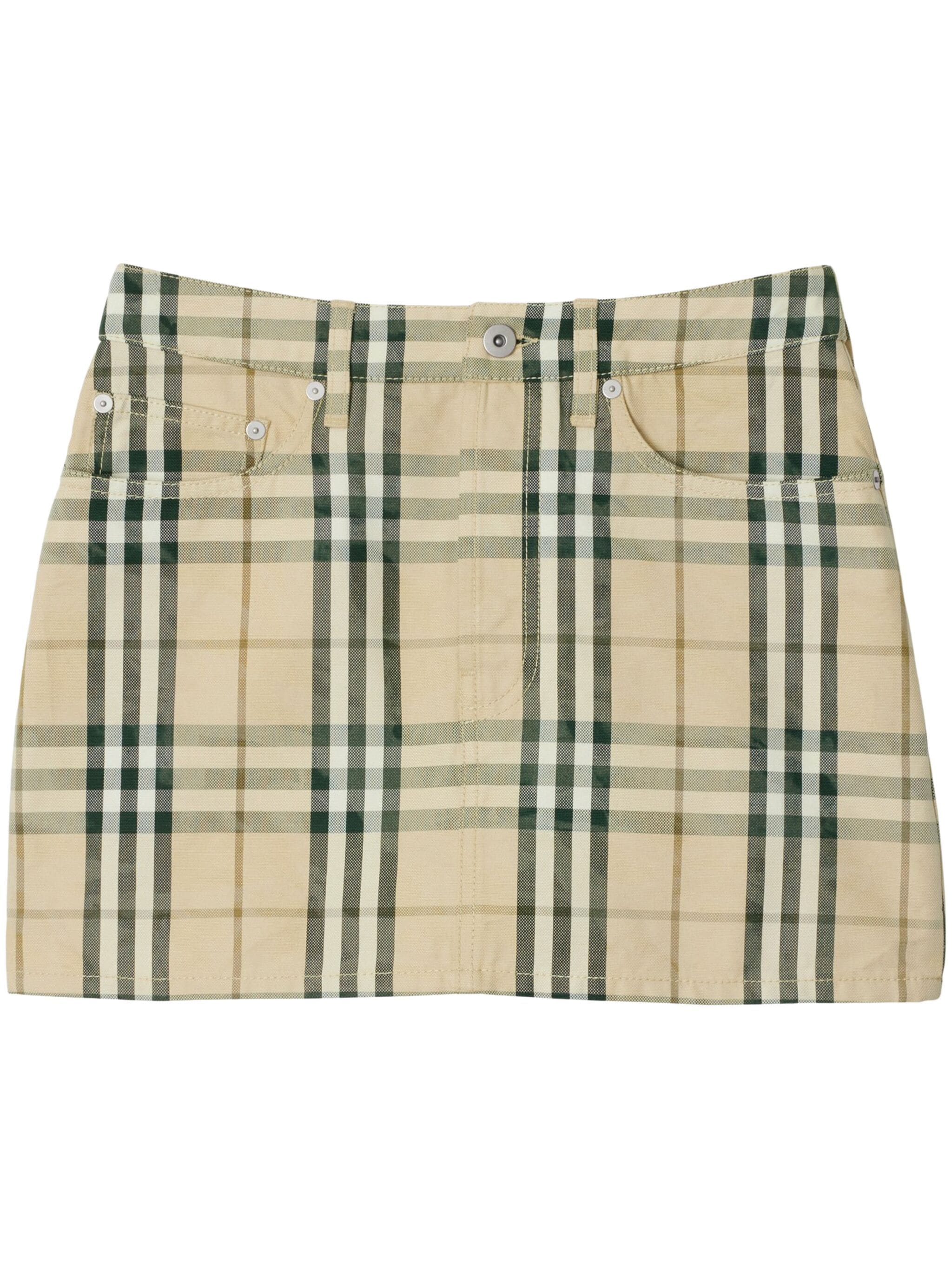 Burberry 8099675 Woman GRAIN IP CHECK Skirts - Zuklat