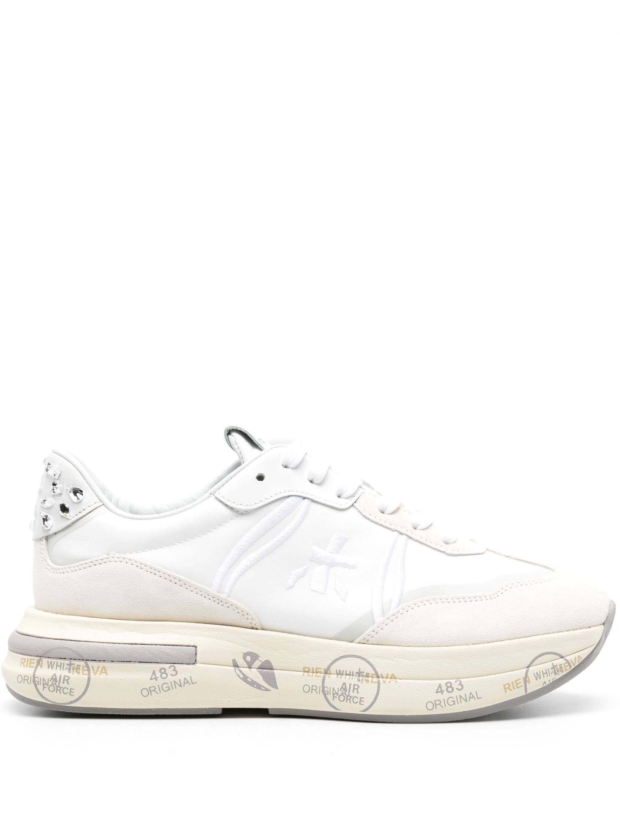 Premiata CASSIE Woman White Sneakers - Zuklat