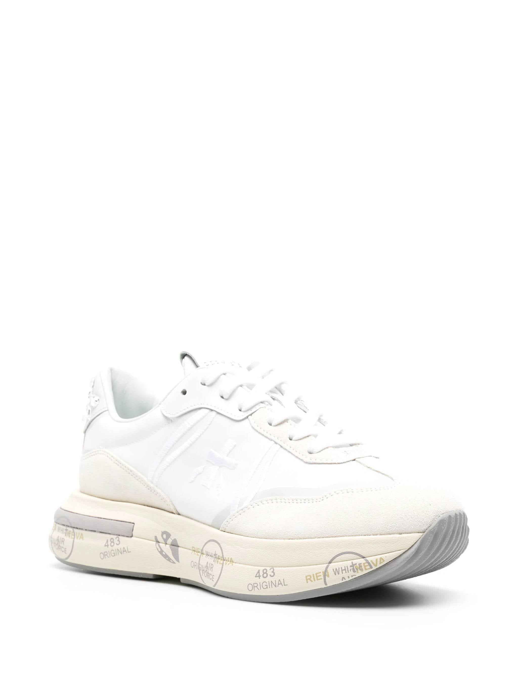 Premiata CASSIE Woman White Sneakers - Zuklat