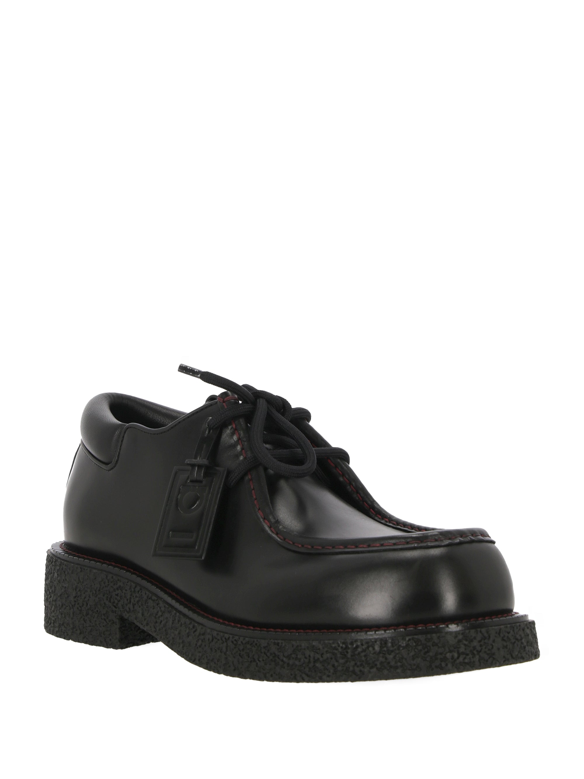 Ferragamo 029193 Man Black Flat shoes - Zuklat