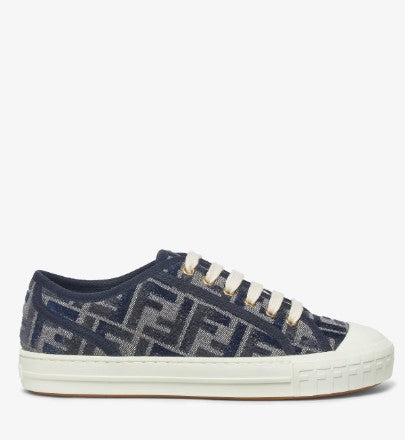 Fendi 8E8325 Woman Denim Sneakers - Zuklat