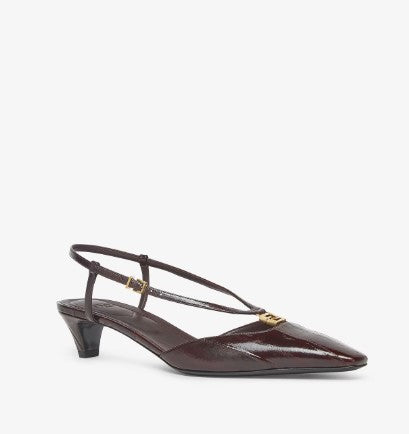 Fendi 8J8580 Woman Brown With Heel - Zuklat