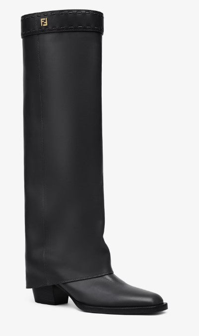 Fendi 8W8566 Woman Black Boots - Zuklat