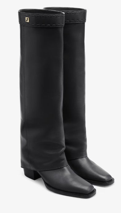 Fendi 8W8566 Woman Black Boots - Zuklat