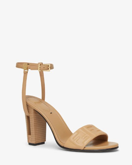 Fendi 8X8442 Woman DARKHONEY+DARKHONEY Sandals - Zuklat