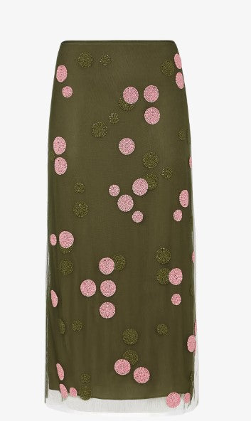 Fendi FQ7595 Woman Green Skirts - Zuklat