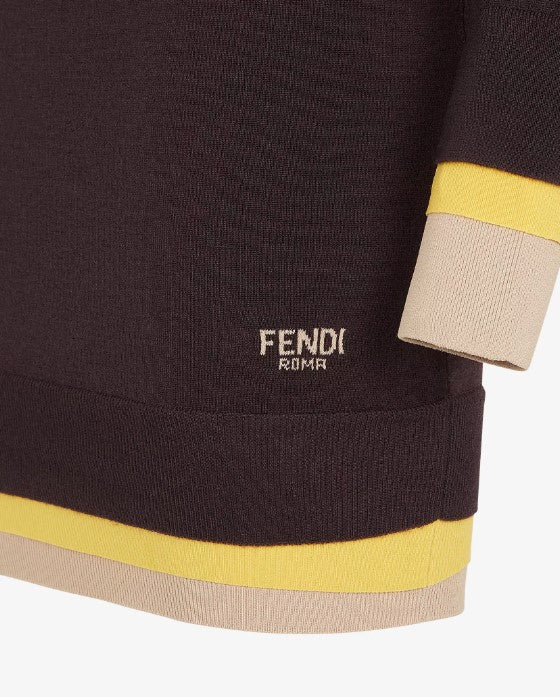 Fendi FZDC36 Woman AUBERGNE Dresses - Zuklat