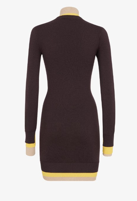 Fendi FZDC36 Woman AUBERGNE Dresses - Zuklat