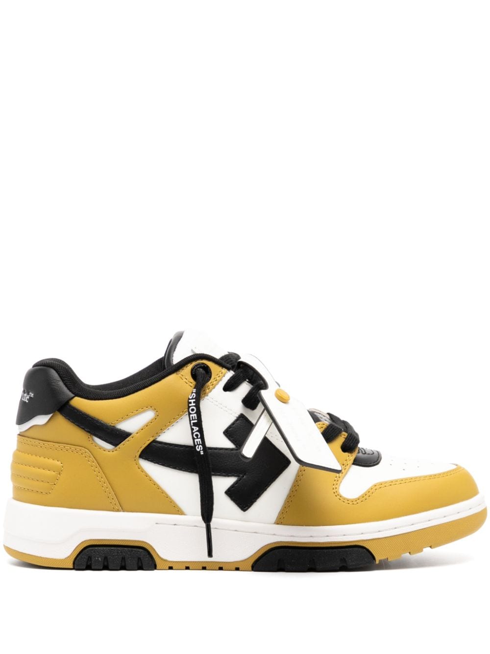 Off White OMIA189F24LEA005 Man OCHER YELL Sneakers - Zuklat