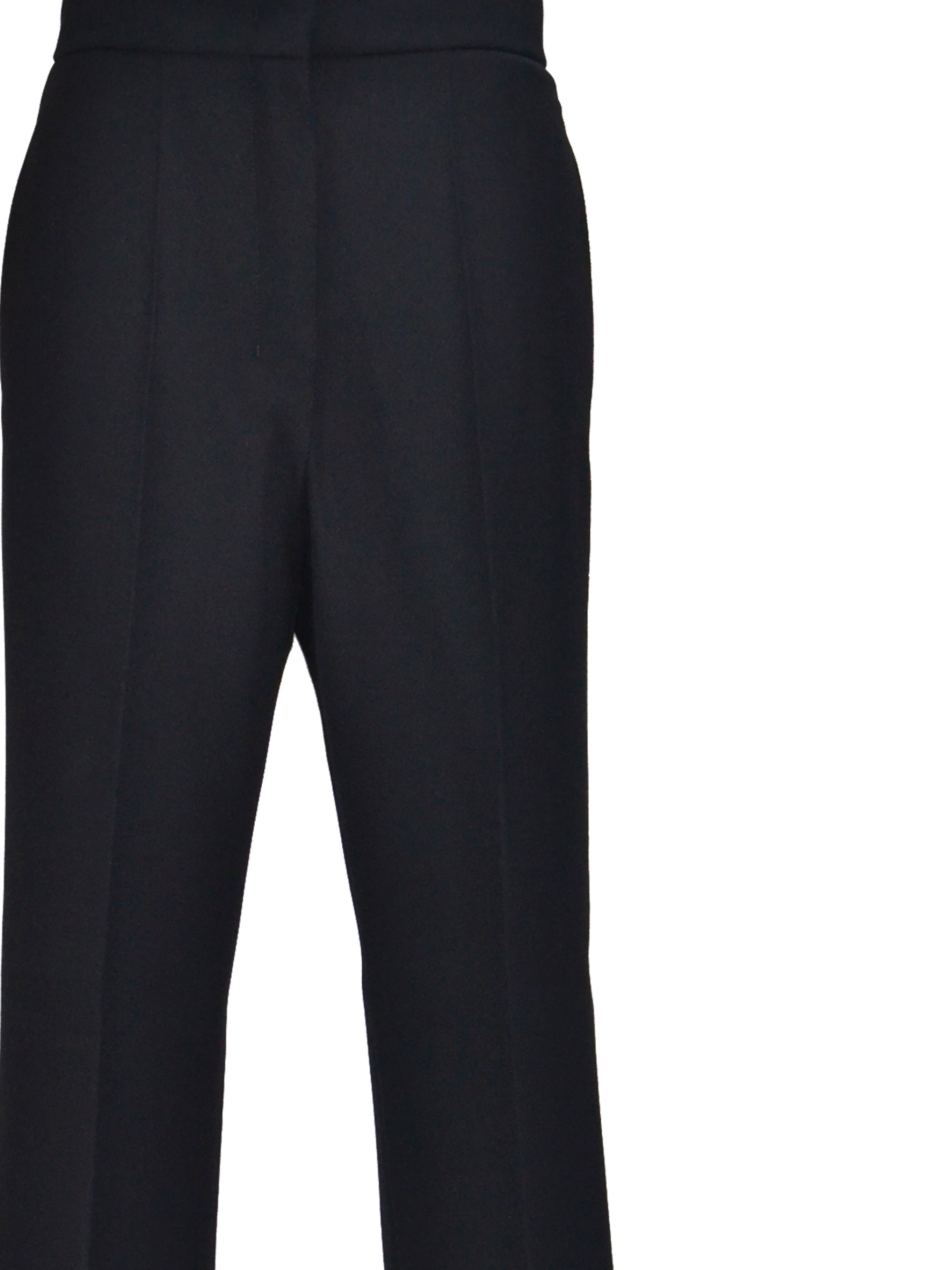 Max Mara 2421136034600 Woman Black Trousers - Zuklat