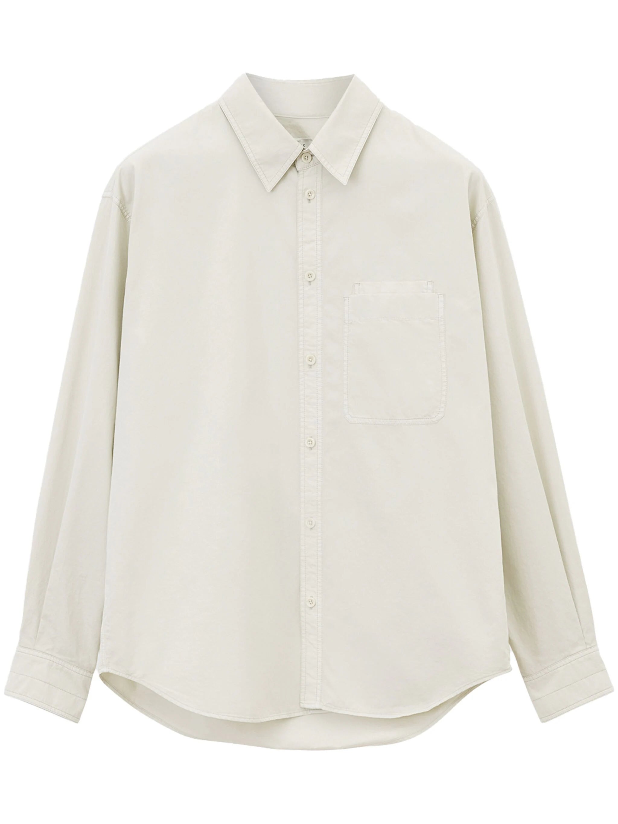 LEMAIRE SH1137LF1206 Man Beige Shirts - Zuklat