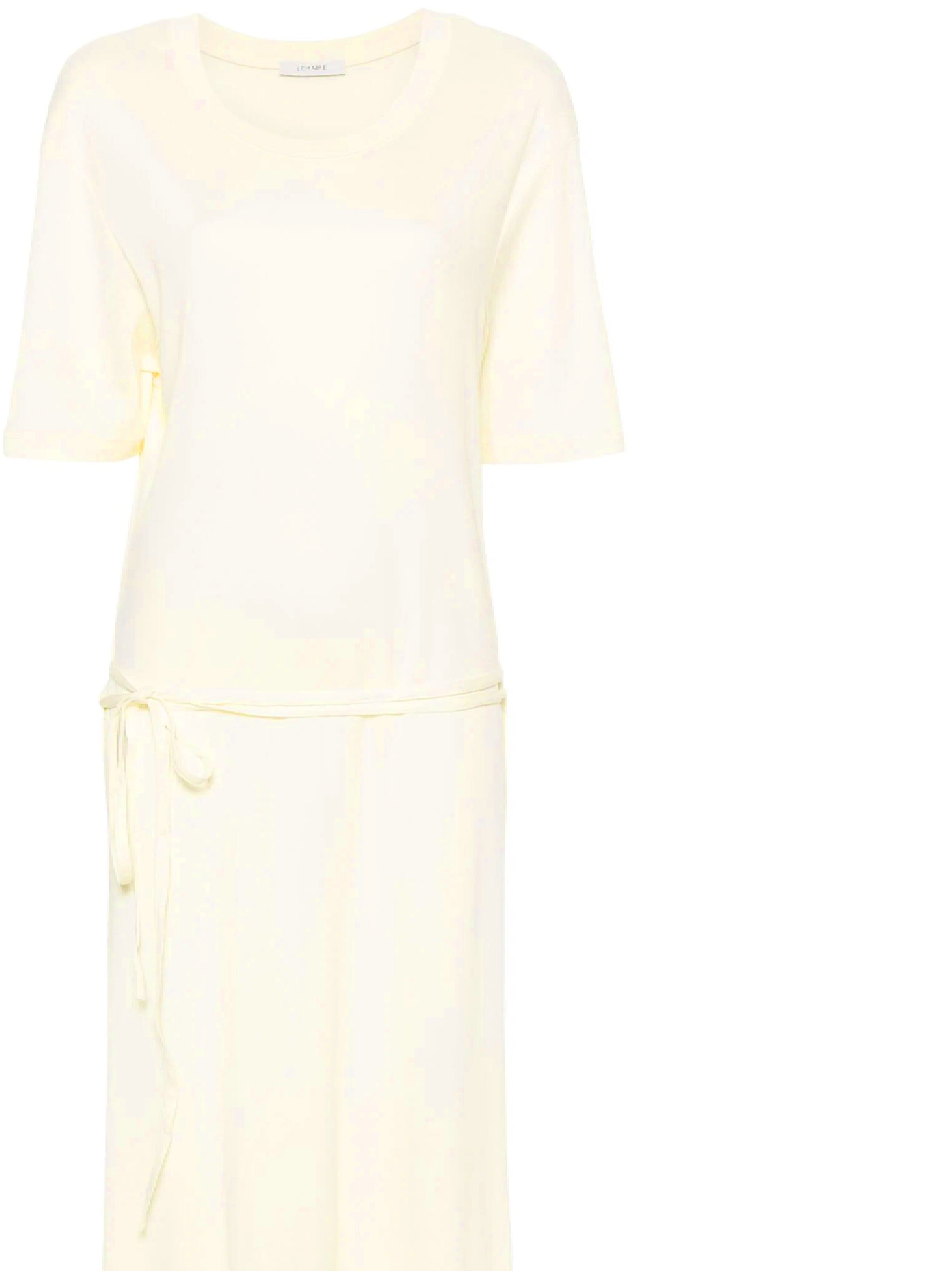 LEMAIRE DR1045LJ1016 Woman Cream Dresses - Zuklat