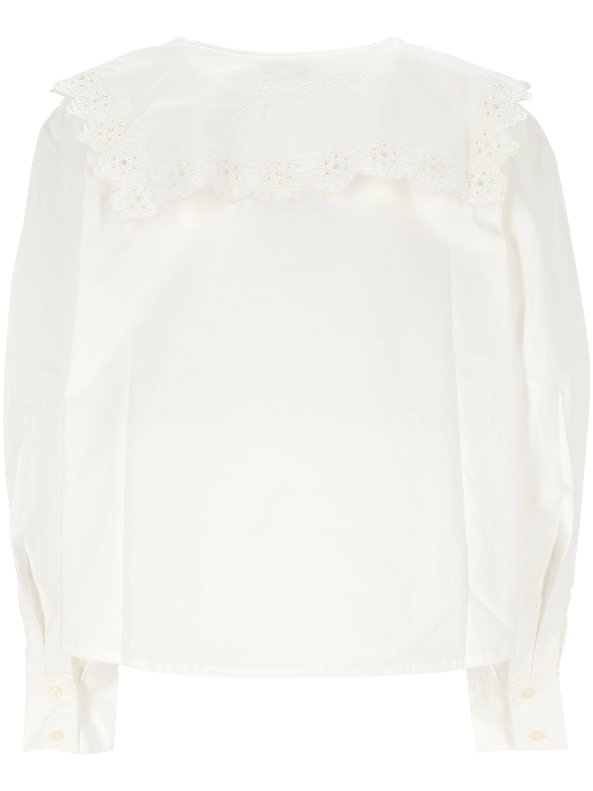 MAISON LABICHE UWPATENNEAMOUR Woman POPLIN WHITE T-shirts and Polos - Zuklat