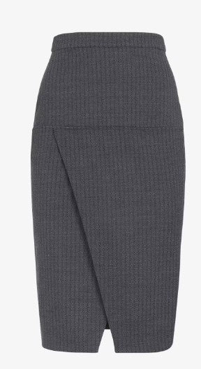 Fendi FQ7590 Woman Grey Skirts - Zuklat