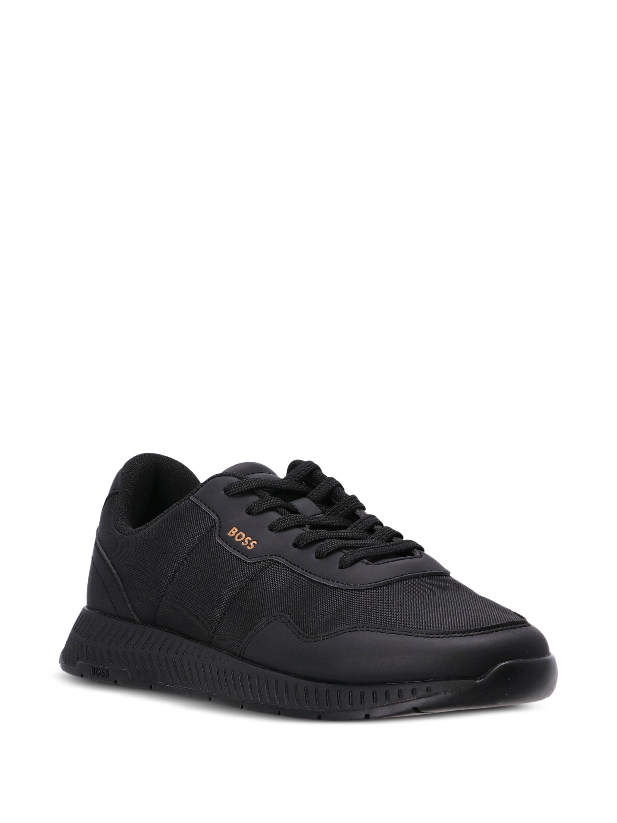 BOSS 50523180 Man Black Sneakers - Zuklat