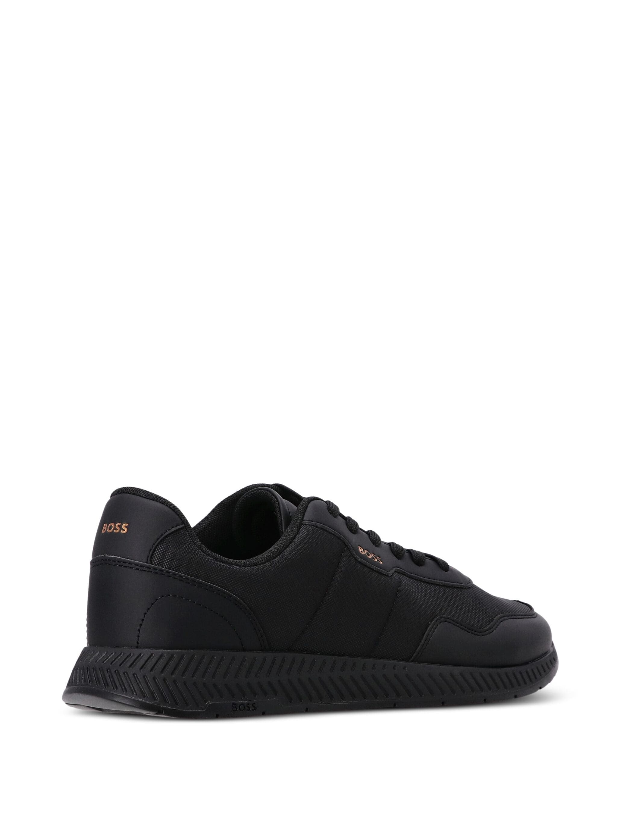 BOSS 50523180 Man Black Sneakers - Zuklat