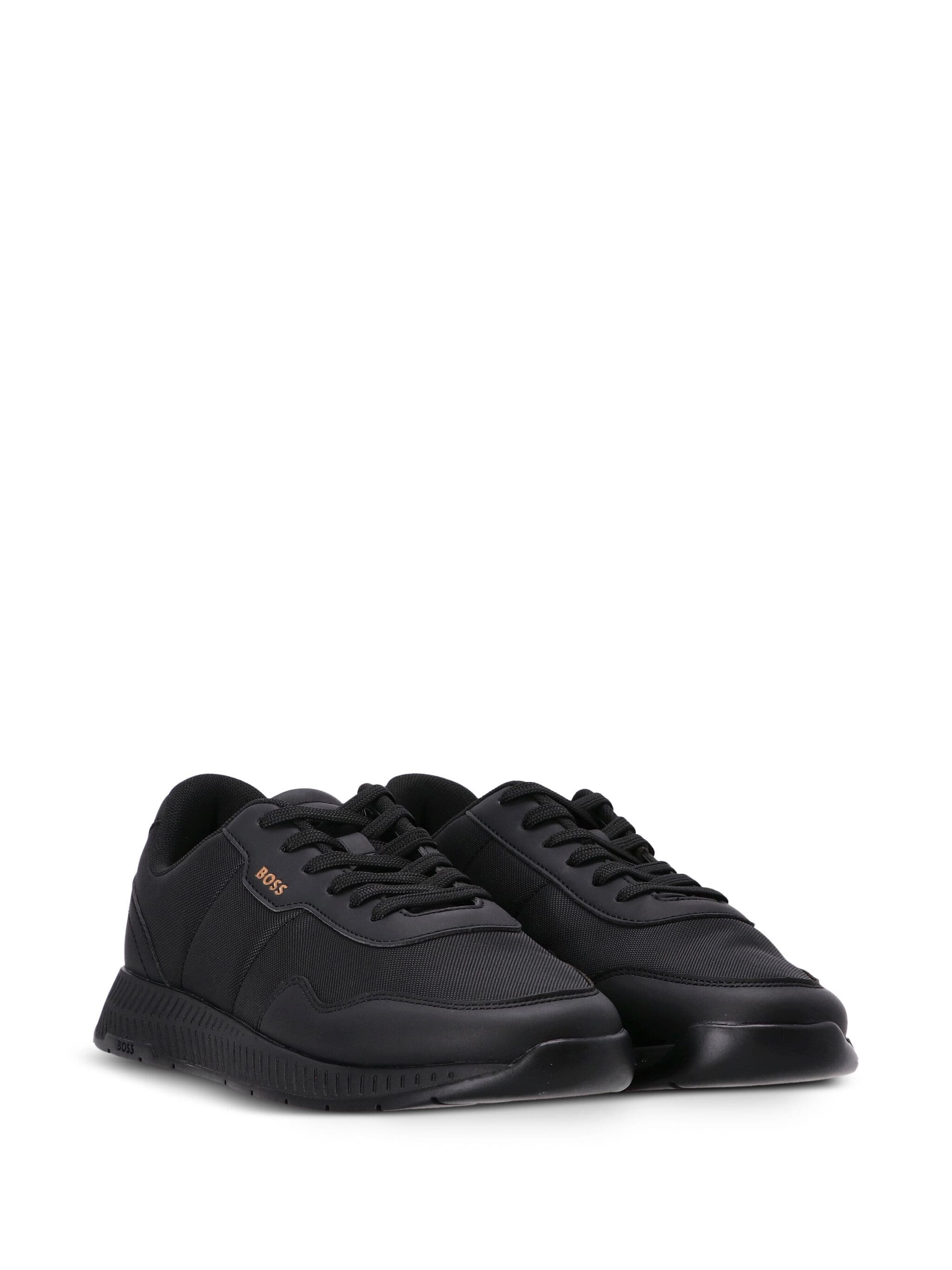 BOSS 50523180 Man Black Sneakers - Zuklat