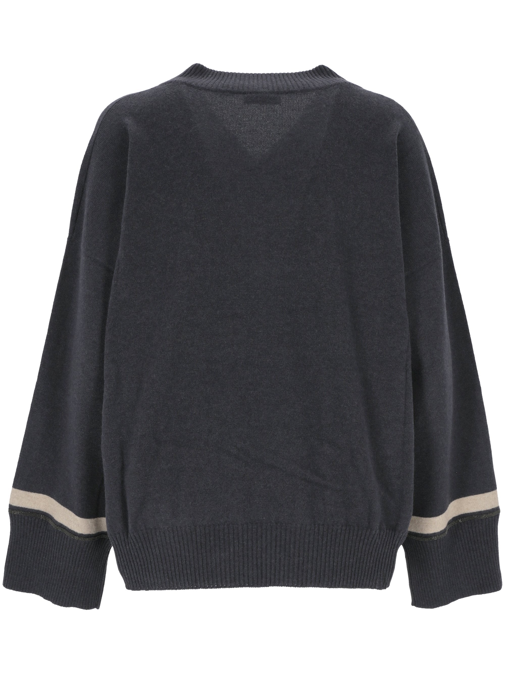 Brunello Cucinelli M12191202 Woman Grey Sweaters - Zuklat