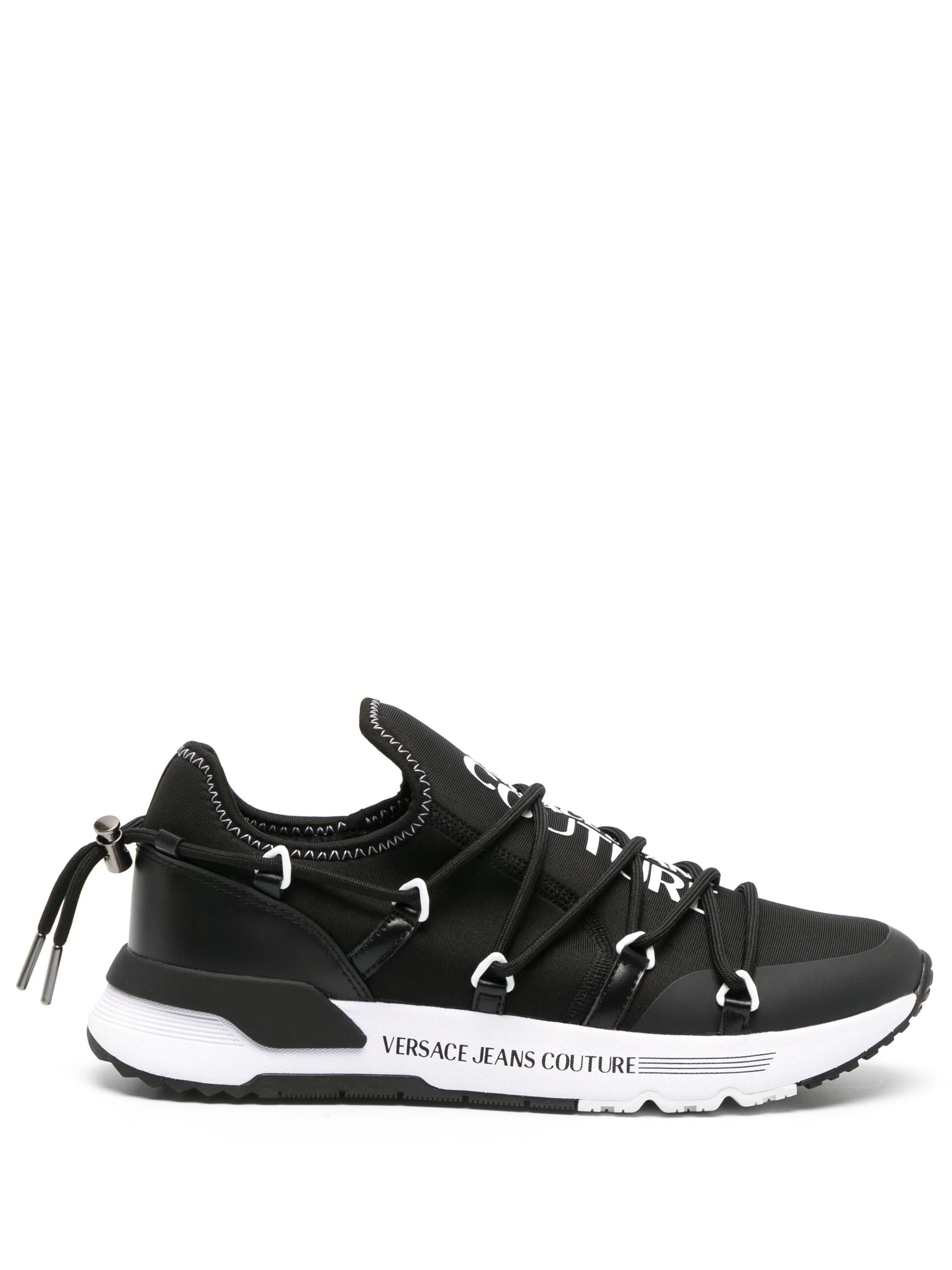 Versace Jeans 77YA3SA6 Man Black Sneakers - Zuklat