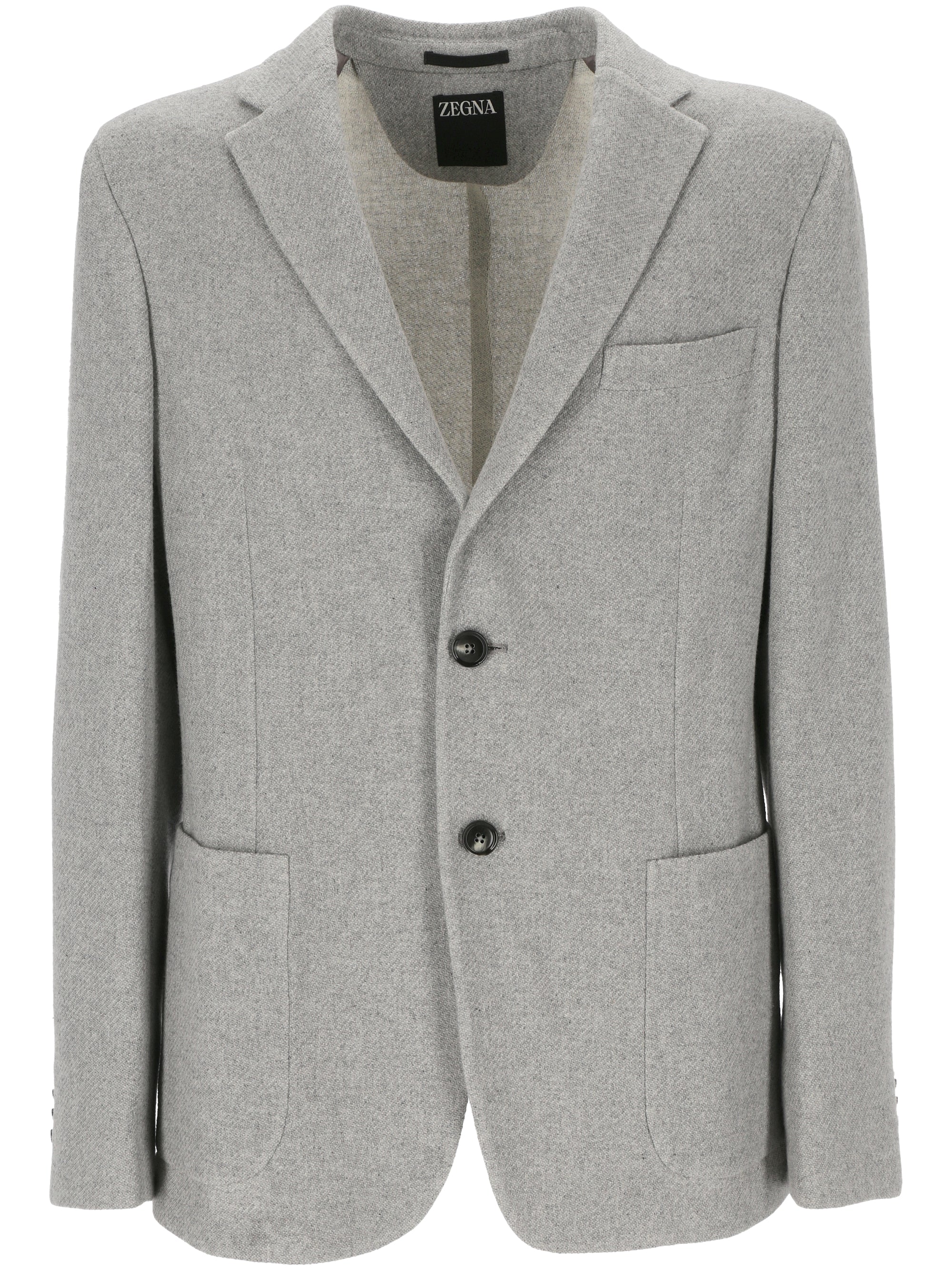 ZEGNA R850708A8-1DNMG0 Man Grey Jackets - Zuklat