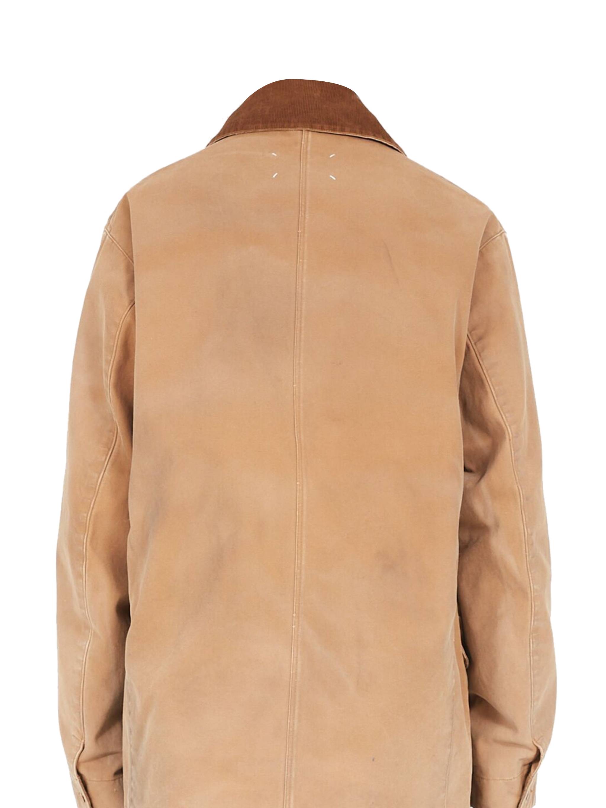 Maison Margiela S50AM0625 Man Beige Coats - Zuklat