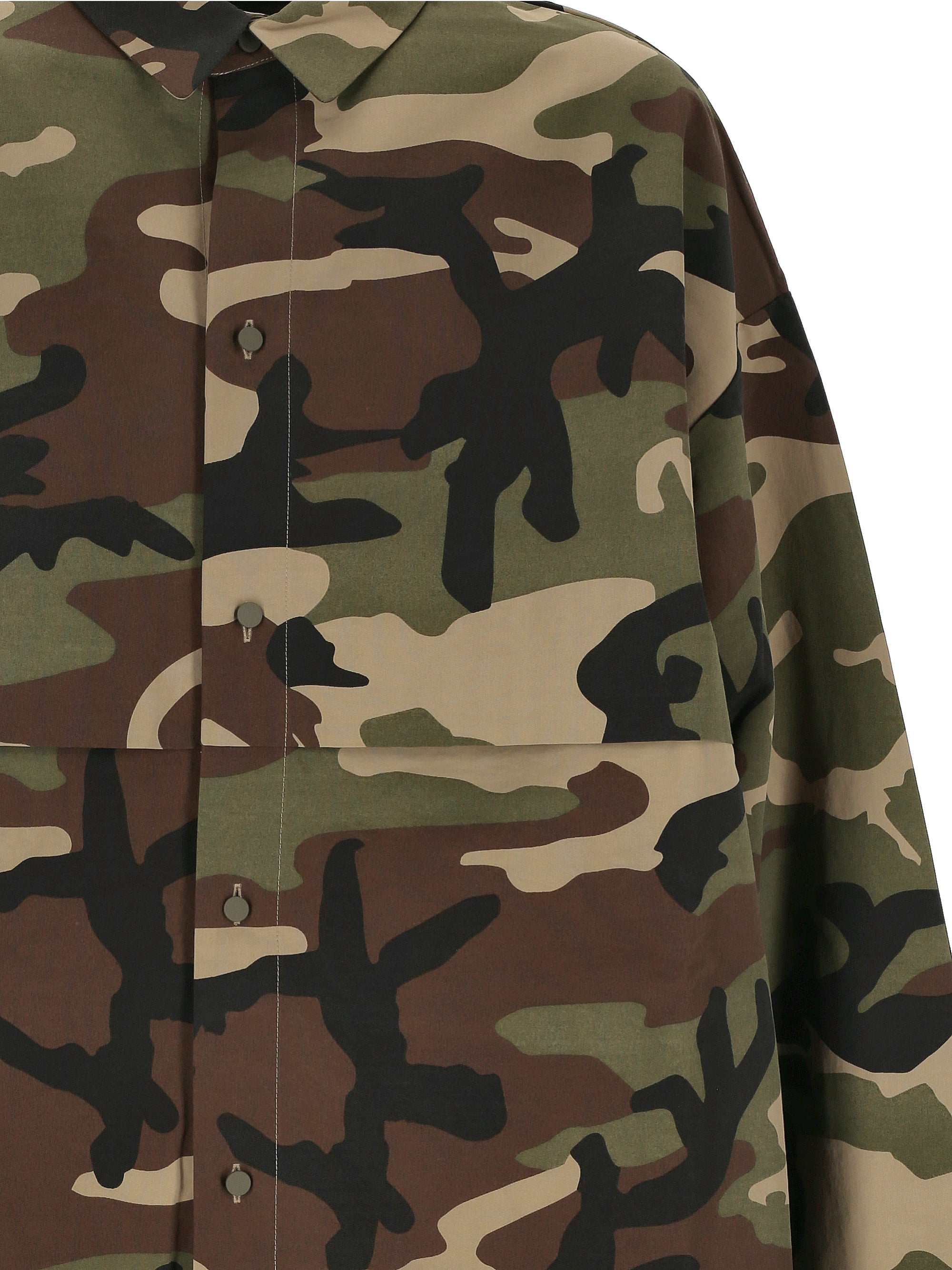 Fear of God 186BT244328F Man WOODLAND CAMO Jackets - Zuklat