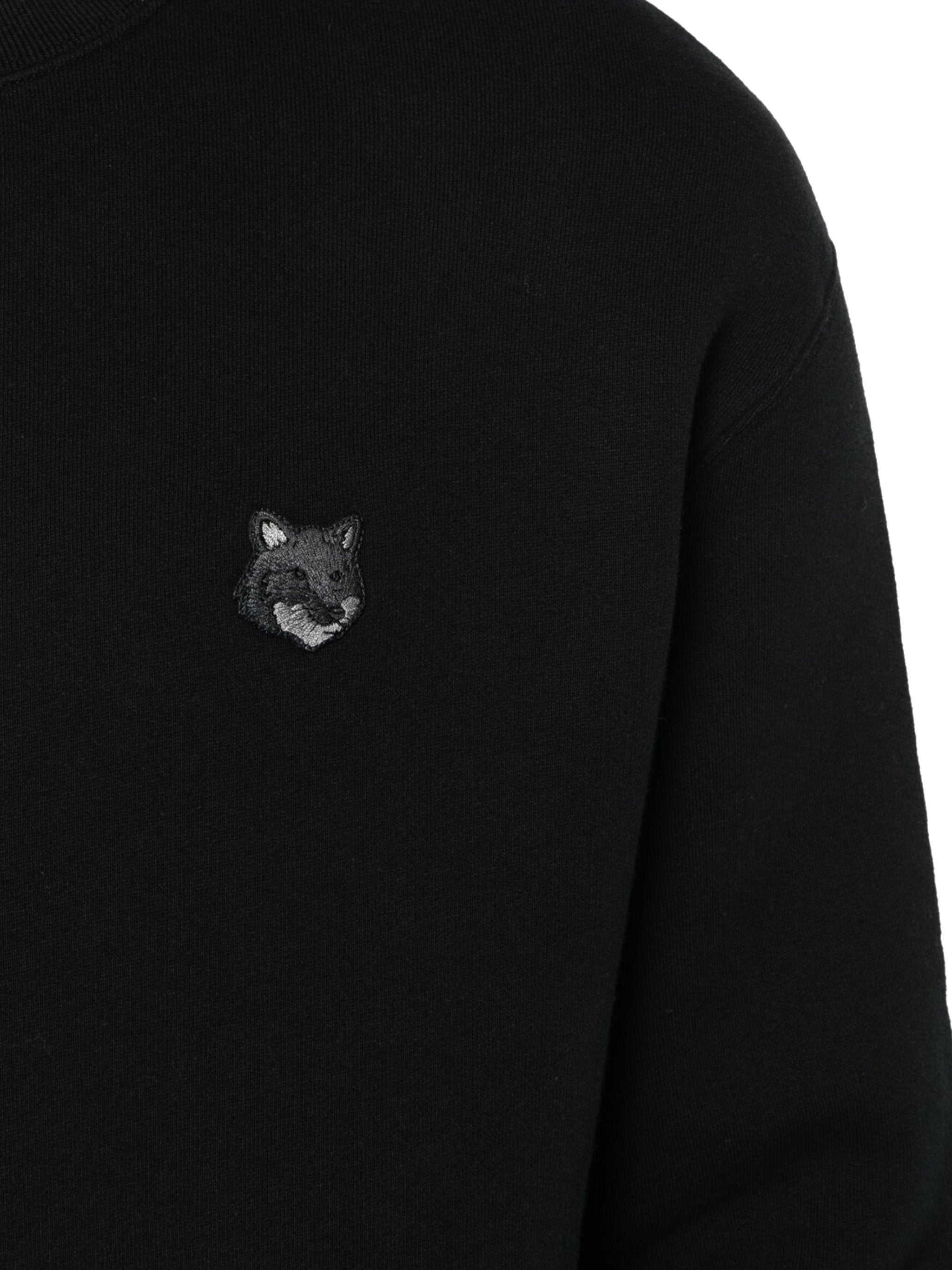 MAISON KITSUNE' MM00316KM0307 Man Black Sweaters - Zuklat