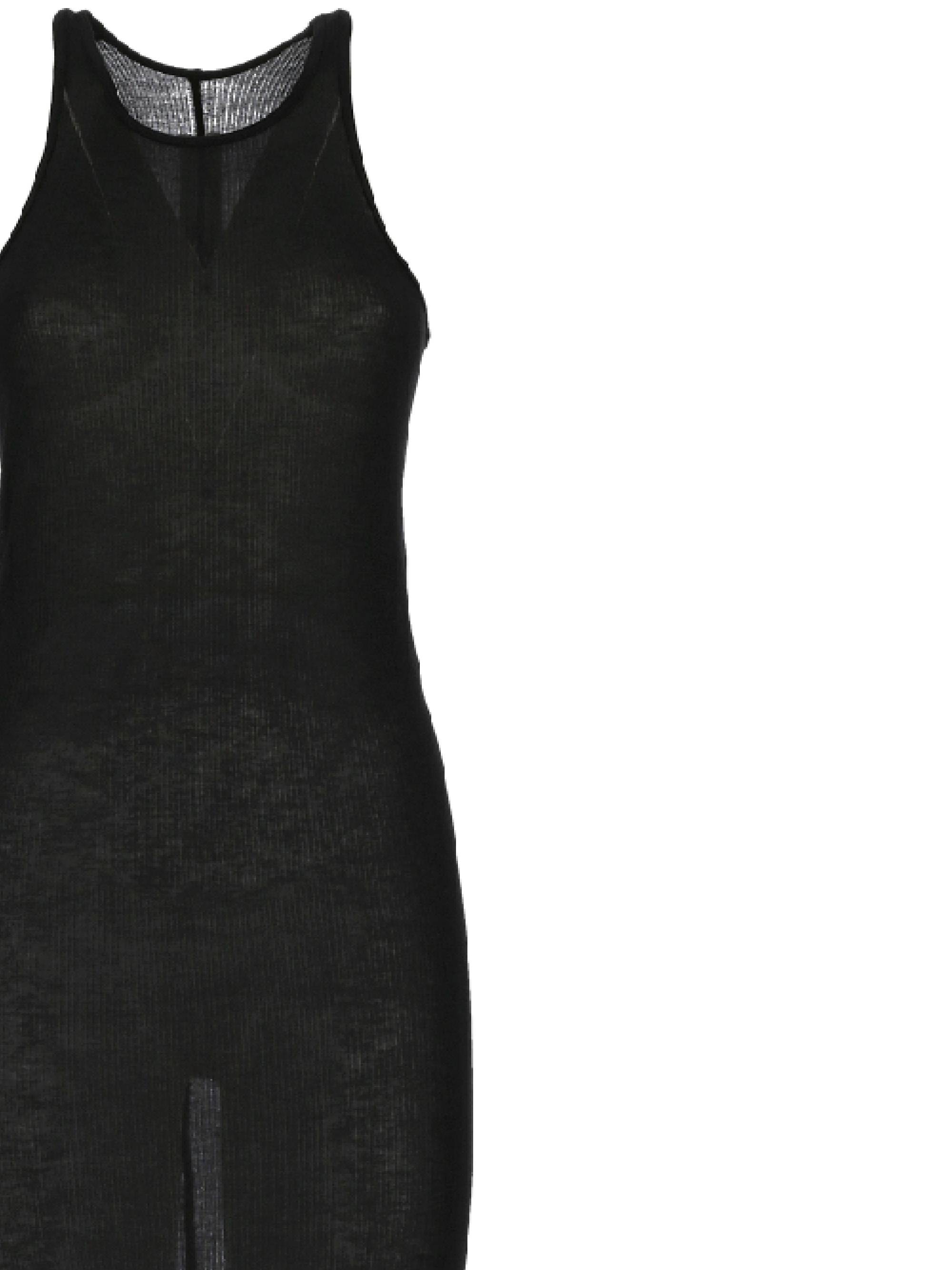 Rick Owens RP01E7549 Woman Black Dresses - Zuklat