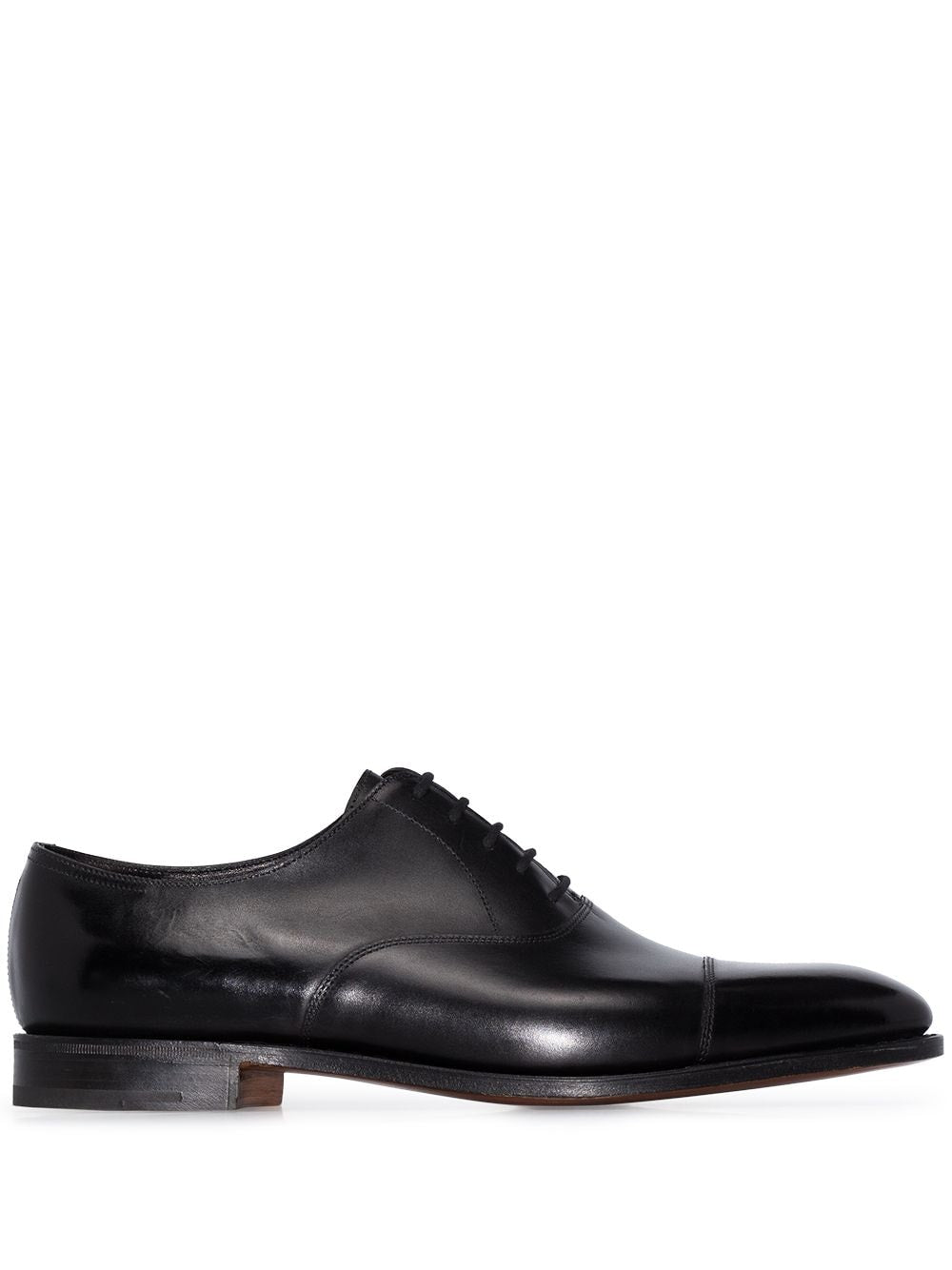 John Lobb 008031L Man Black Flat shoes - Zuklat