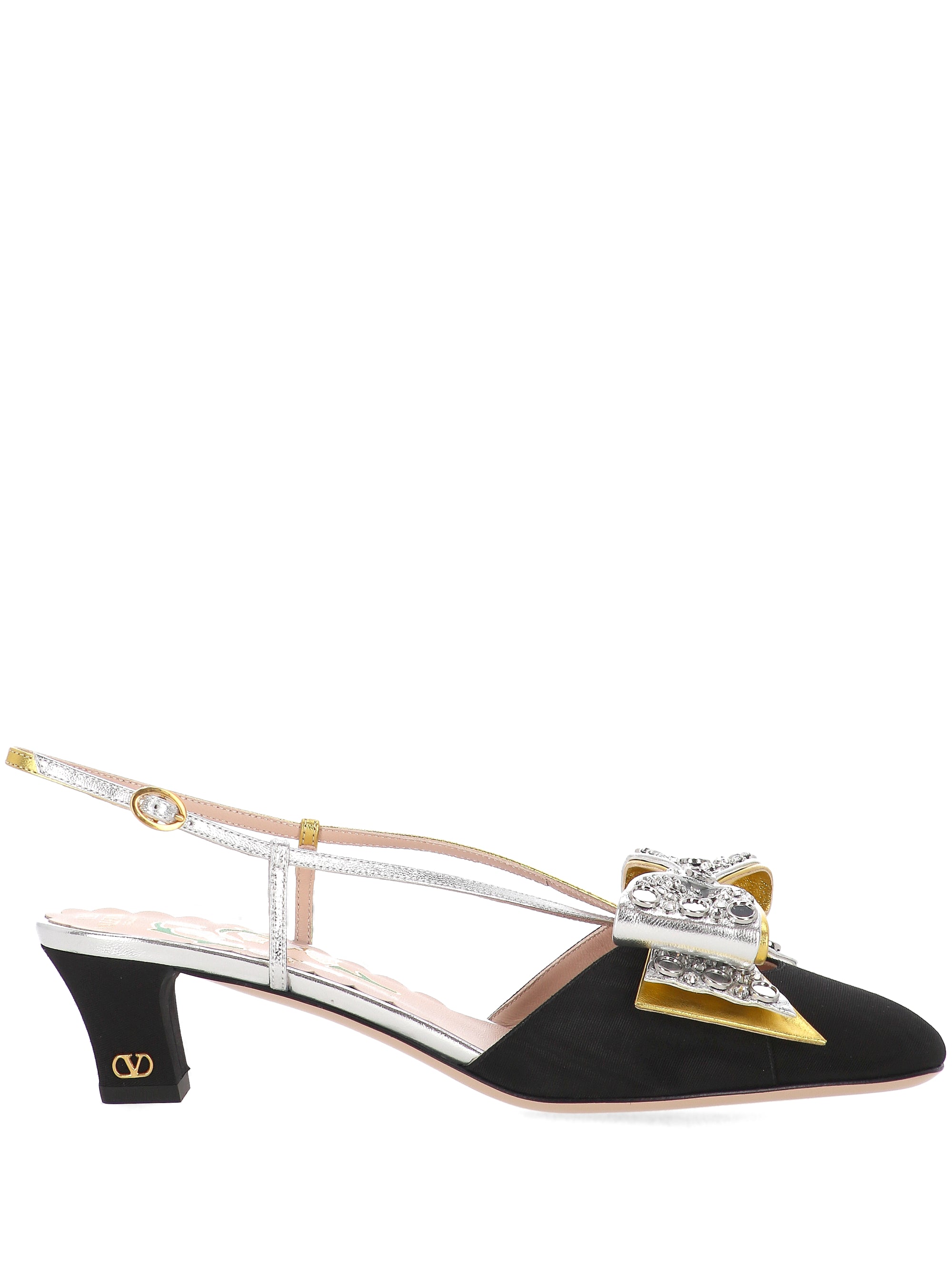 Valentino Garavani 6W2S0LB6 Woman Nero/silver Sandals - Zuklat