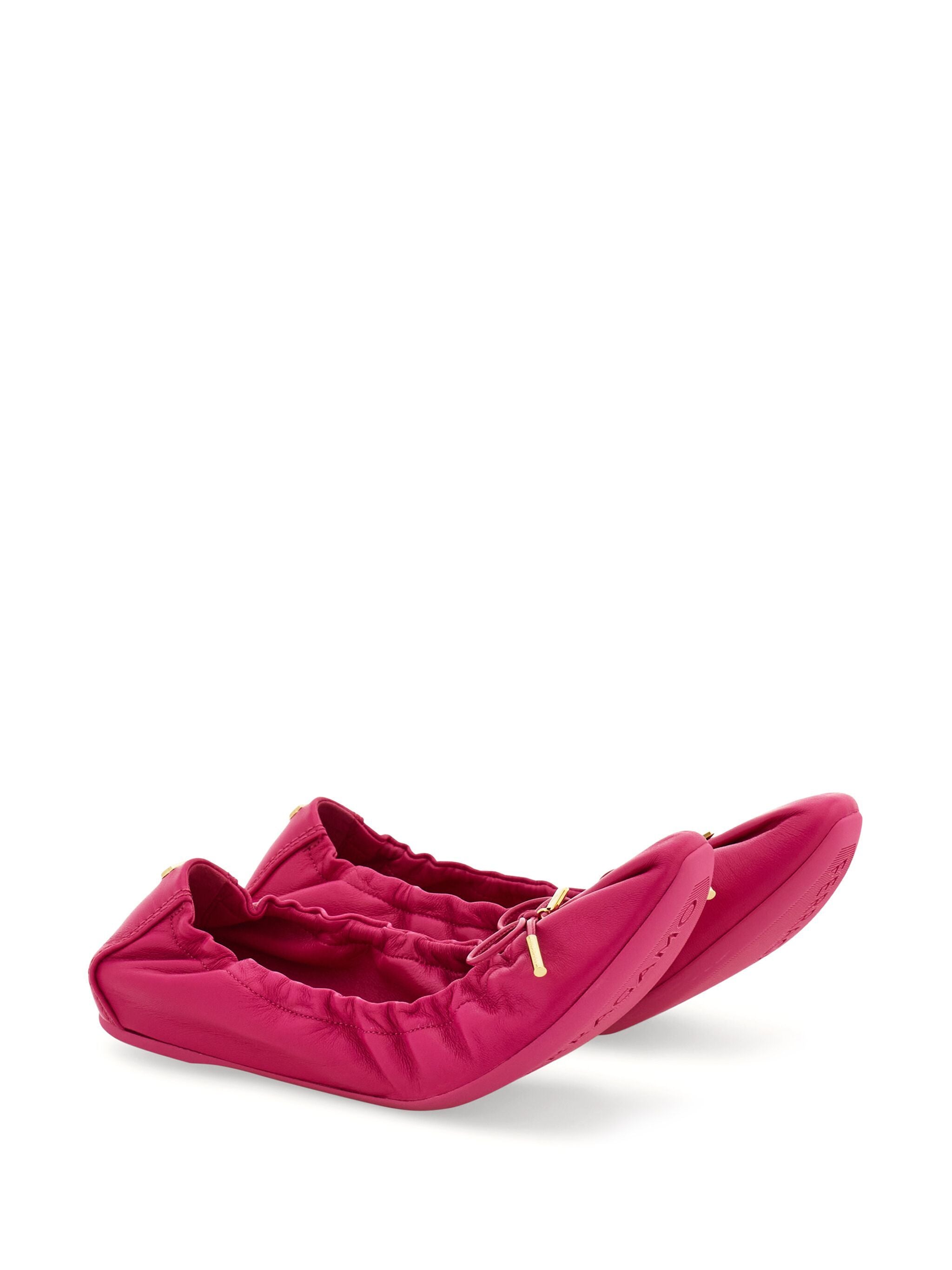 Ferragamo 01J215 Woman CHERISE PINK Flat shoes - Zuklat