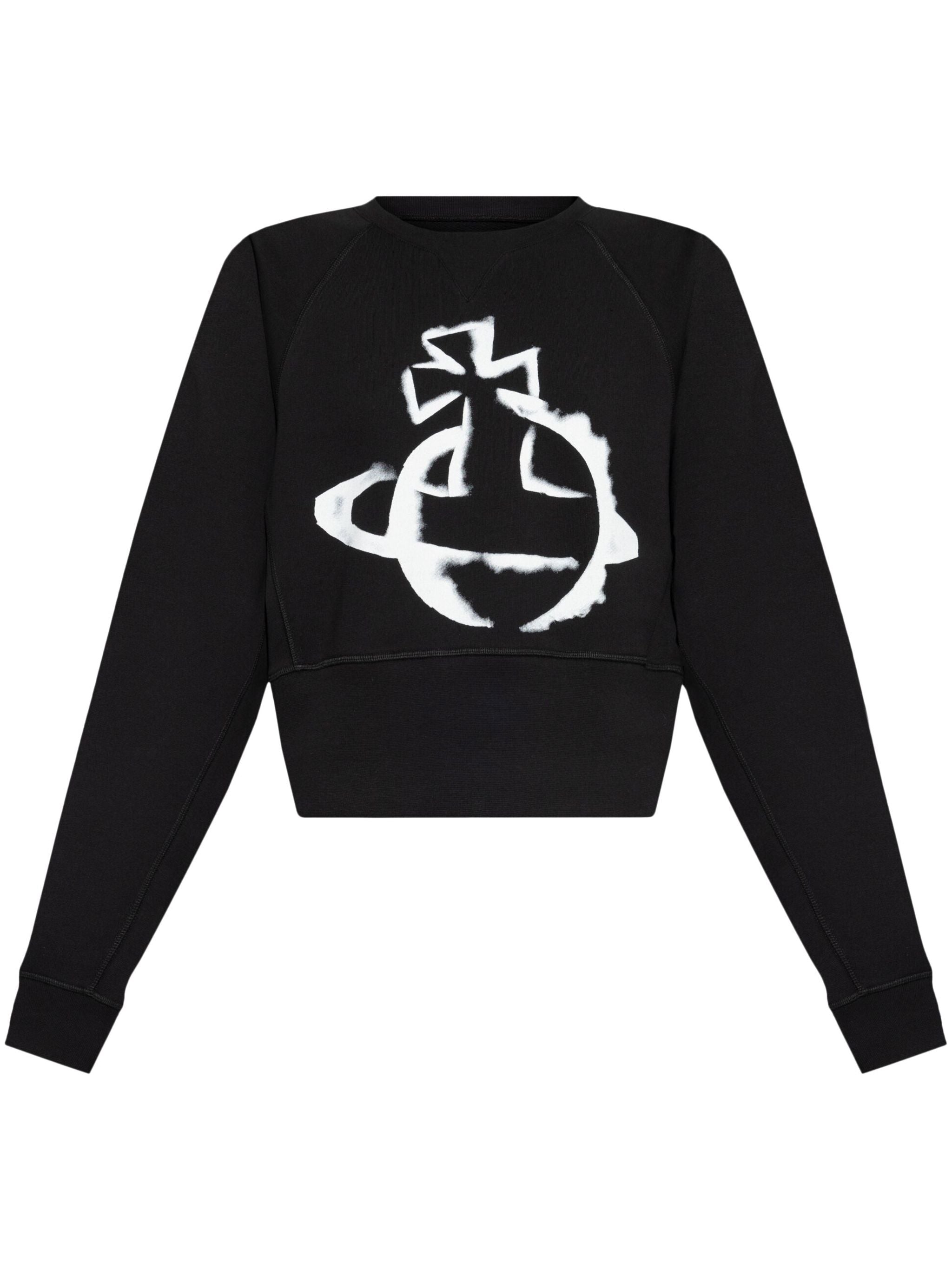 Vivienne Westwood 1I01000Y Woman Black Sweaters - Zuklat