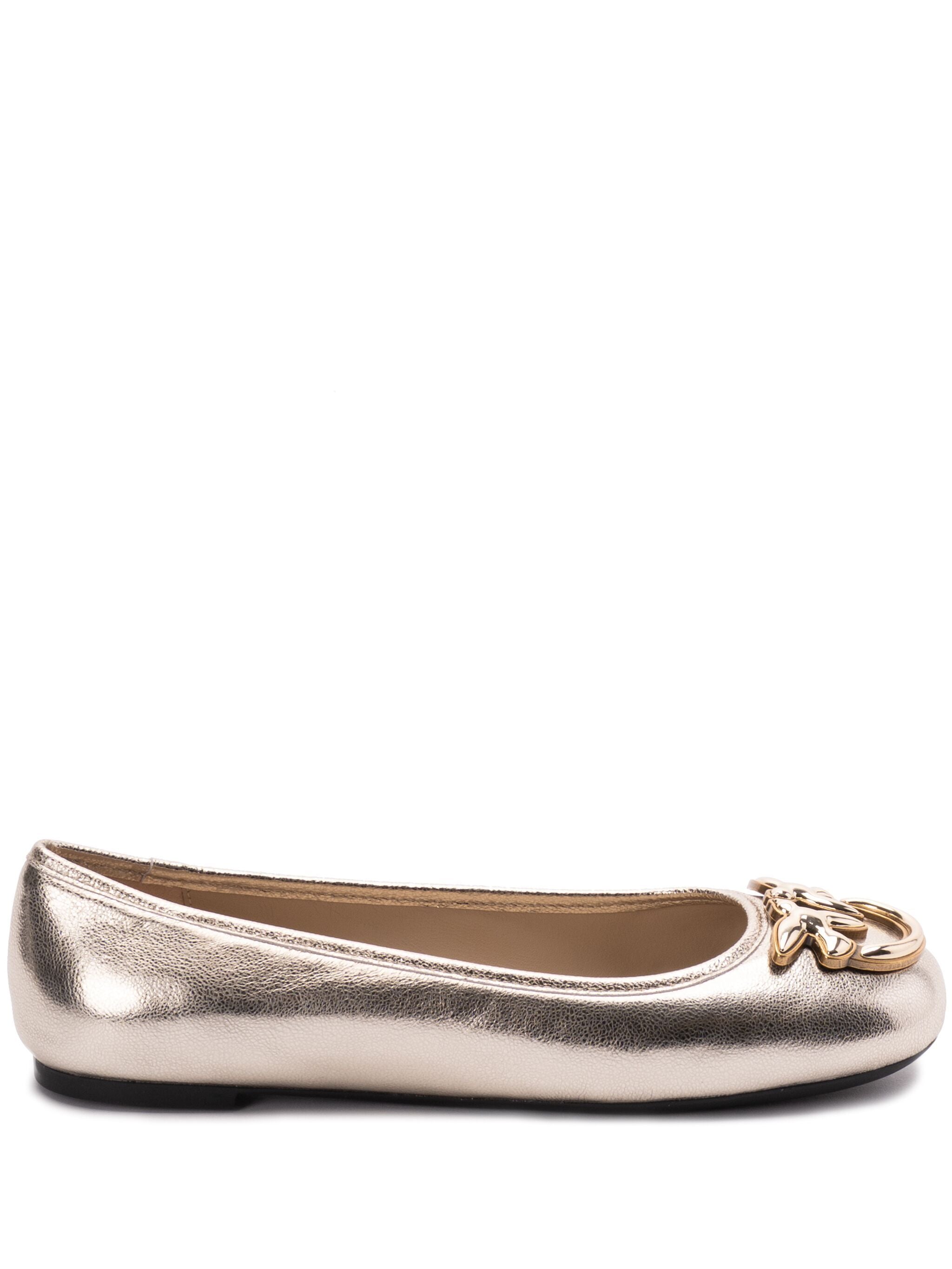 Pinko SD0295 Woman Platinum Flat shoes - Zuklat