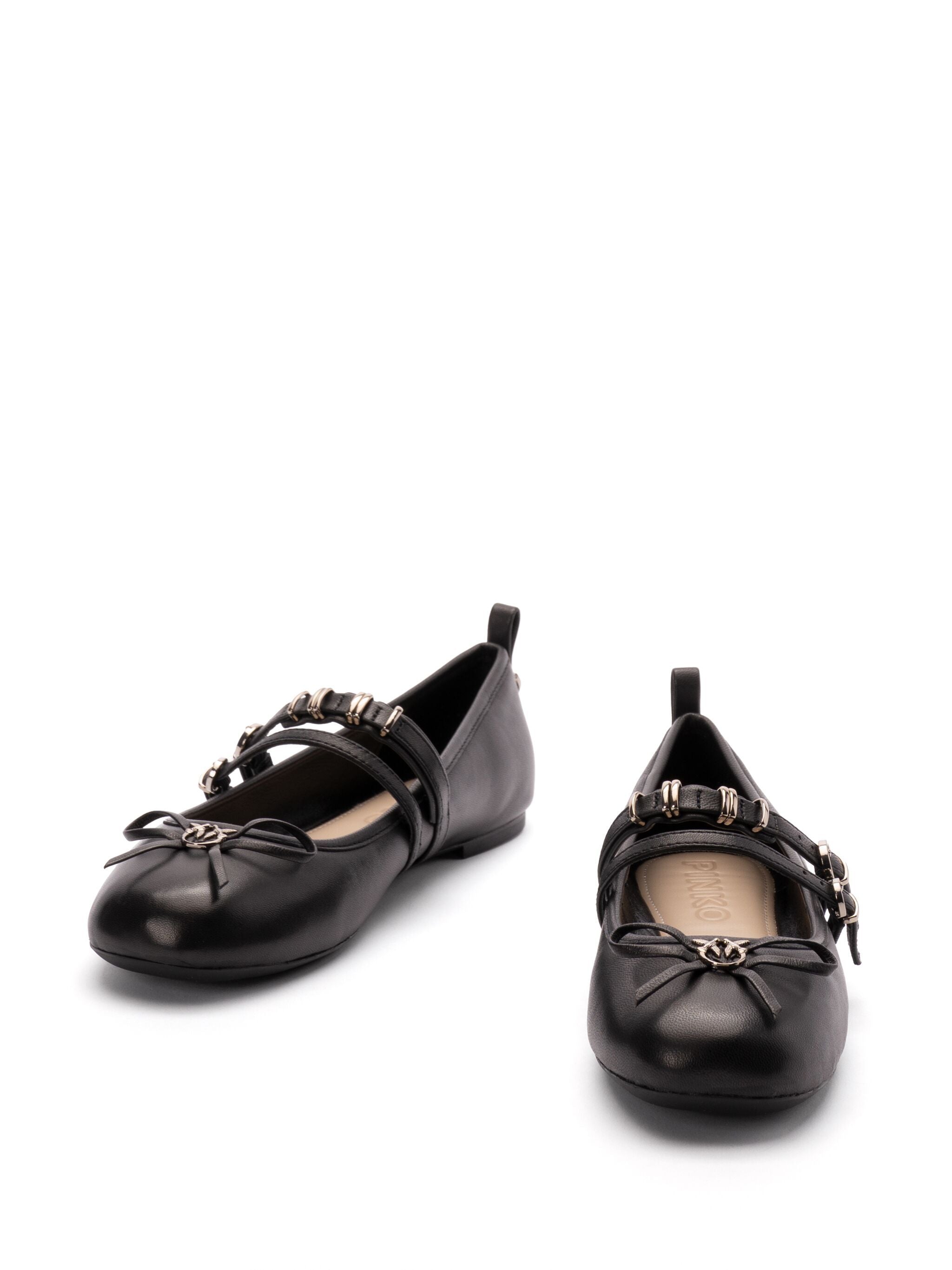 Pinko SD0297 Woman Black Flat shoes - Zuklat