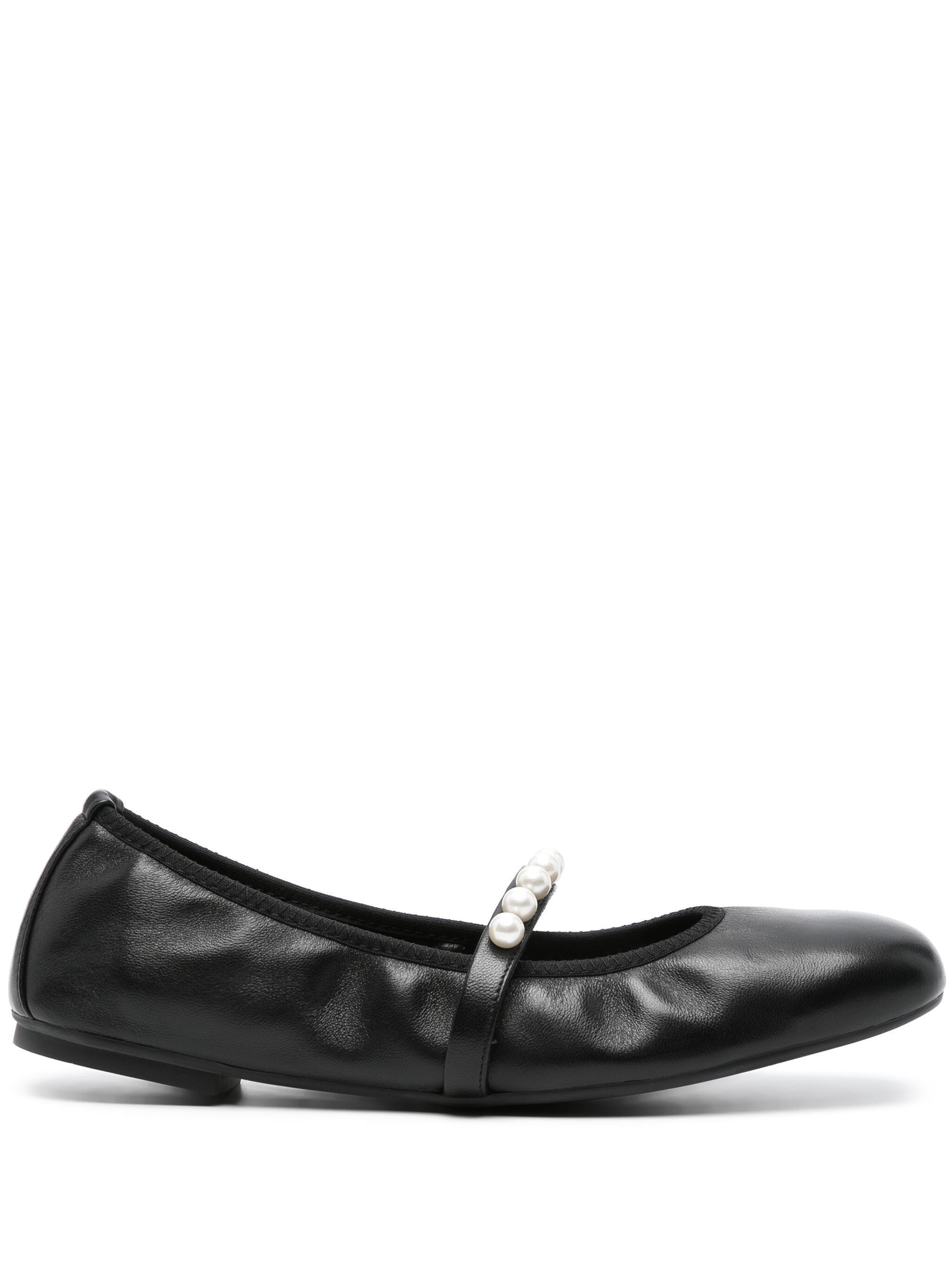 Stuart Weitzman SF896 Woman Black Flat shoes - Zuklat