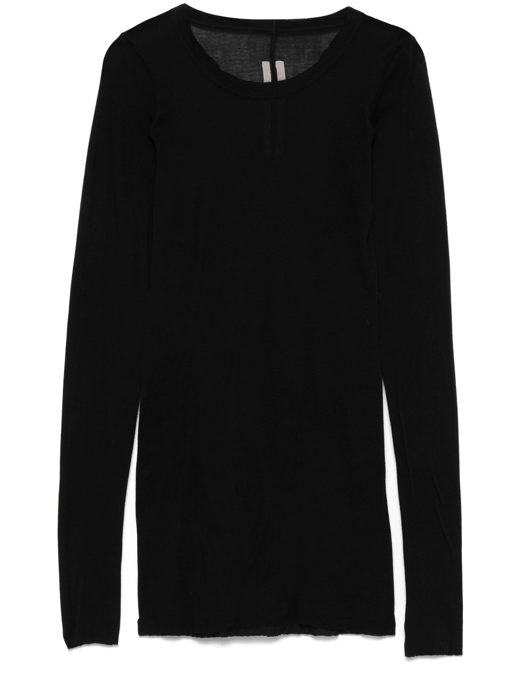 Rick Owens RP01E7202 Woman Black T-shirts and Polos - Zuklat